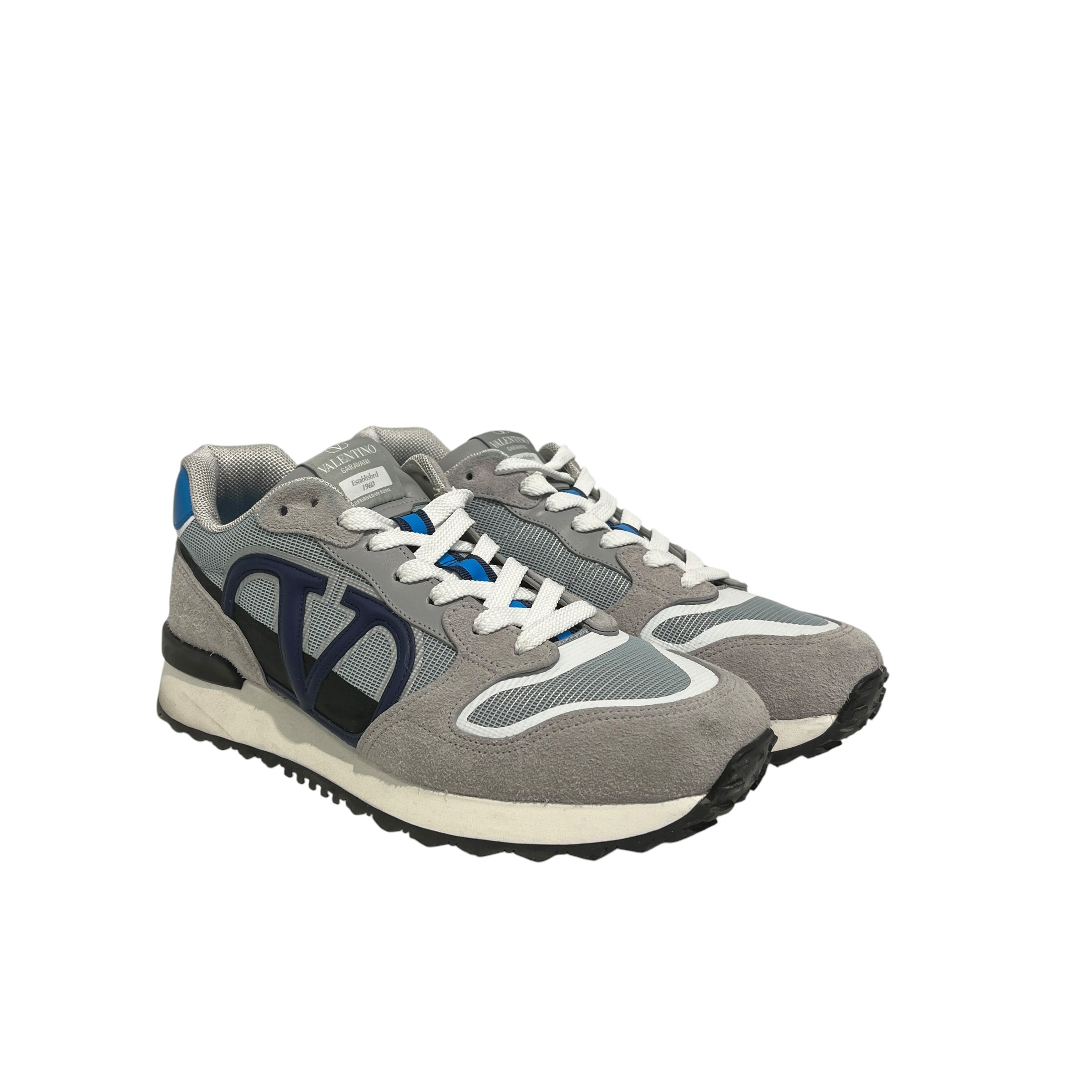VALENTINO/Low-Sneakers/US 11/Cotton/GRY/VLogo Pace Low Sneaker view 1