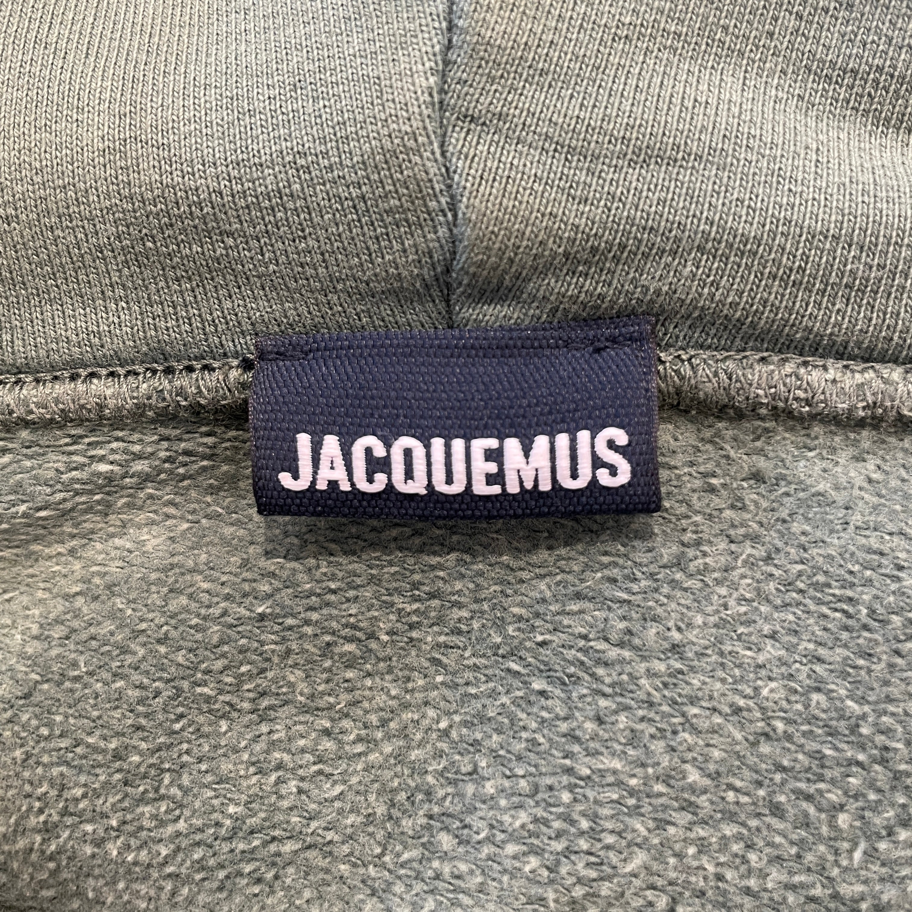 JACQUEMUS/Hoodie/L/Cotton/GRN/green hoodie view 3