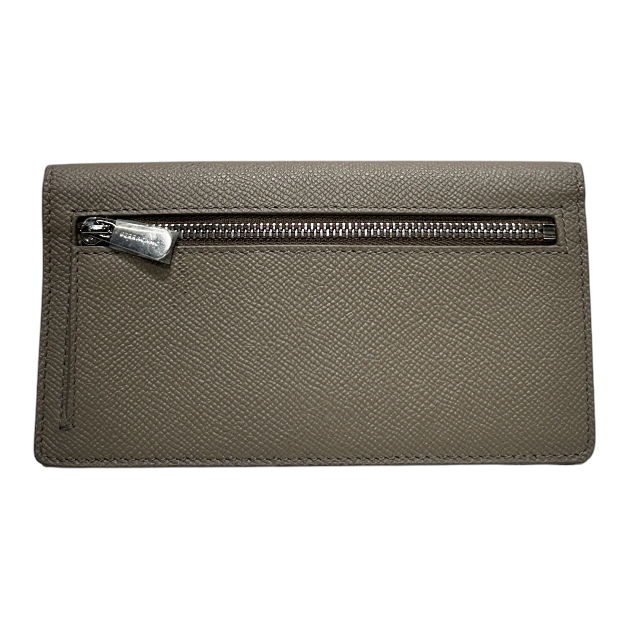 Salvatore Ferragamo/Long Wallet/Leather/KHK/M's/ view 2