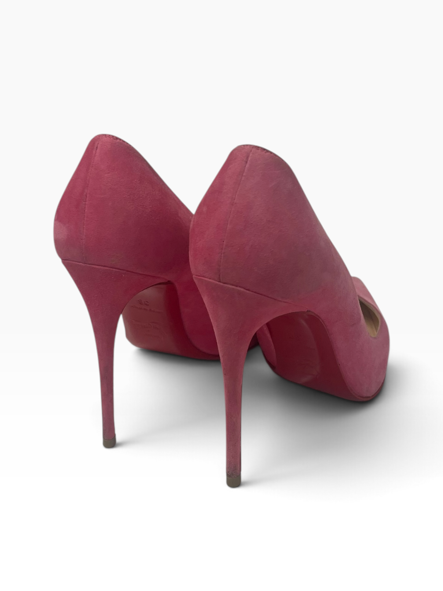 Christian Louboutin/Heels/EU 36/Velour/PNK/ view 1