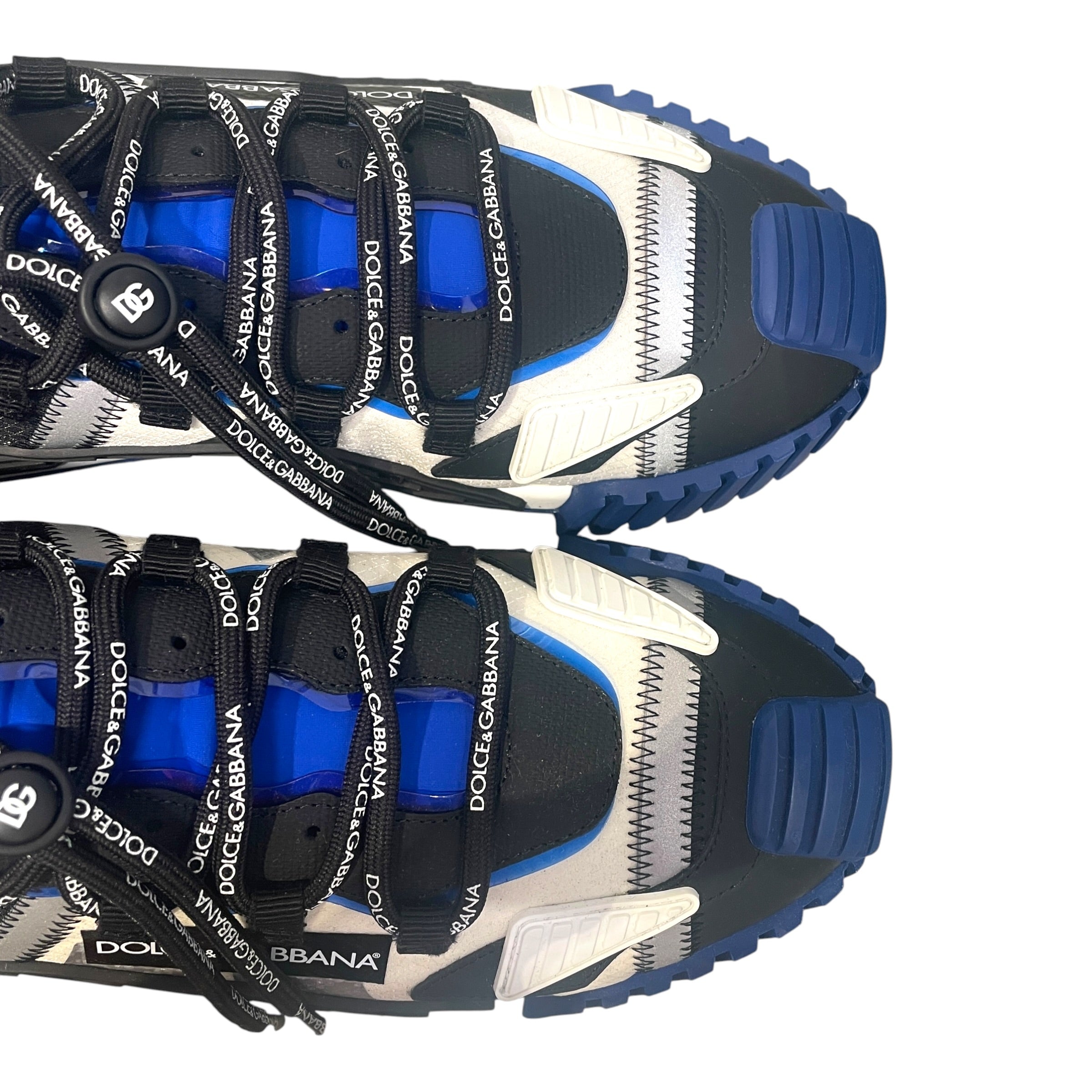 DOLCE&GABBANA/Low-Sneakers/EU 46/Leather/BLU/NS1 view 4