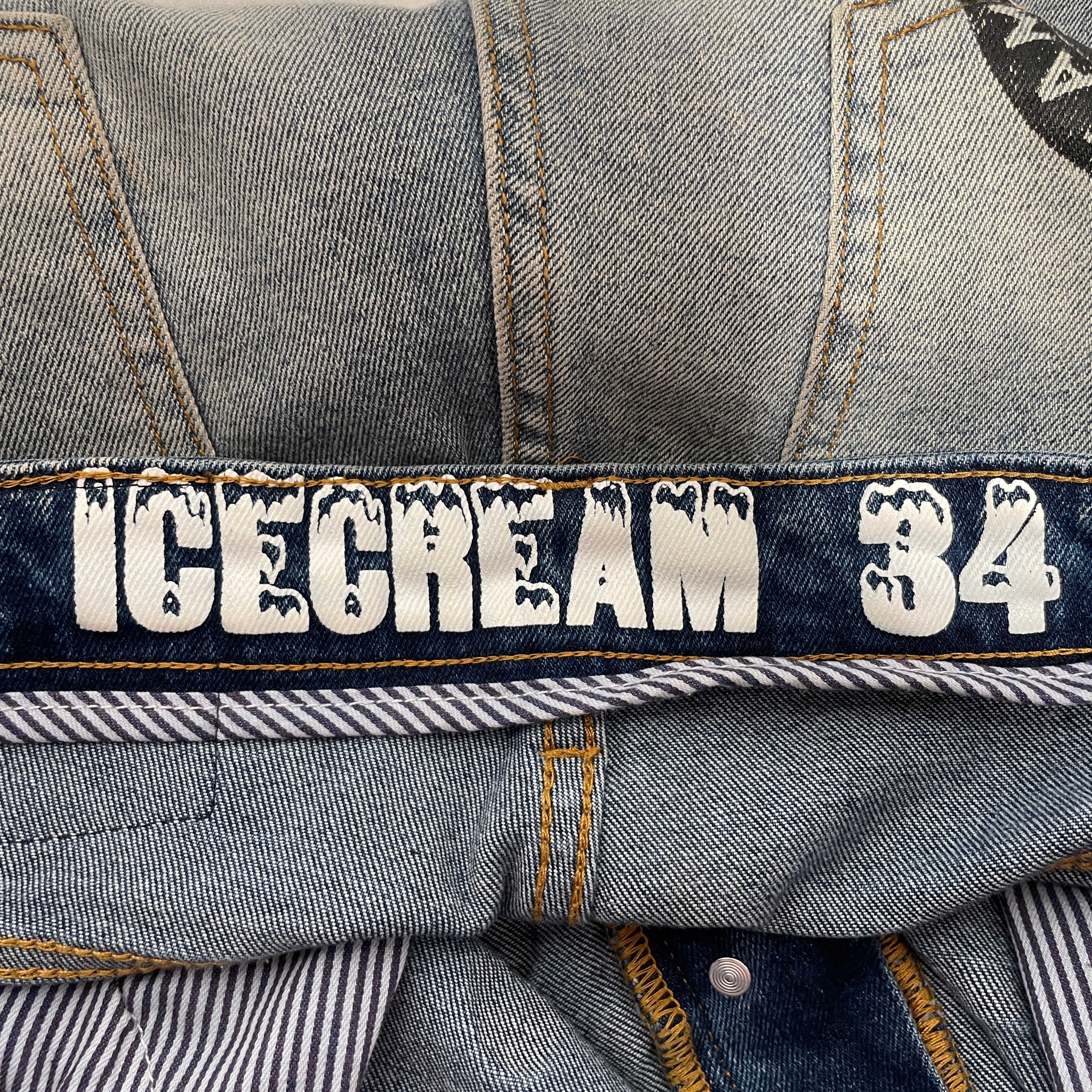 ICE CREAM/Pants/34/Cotton/BLU/ view 3