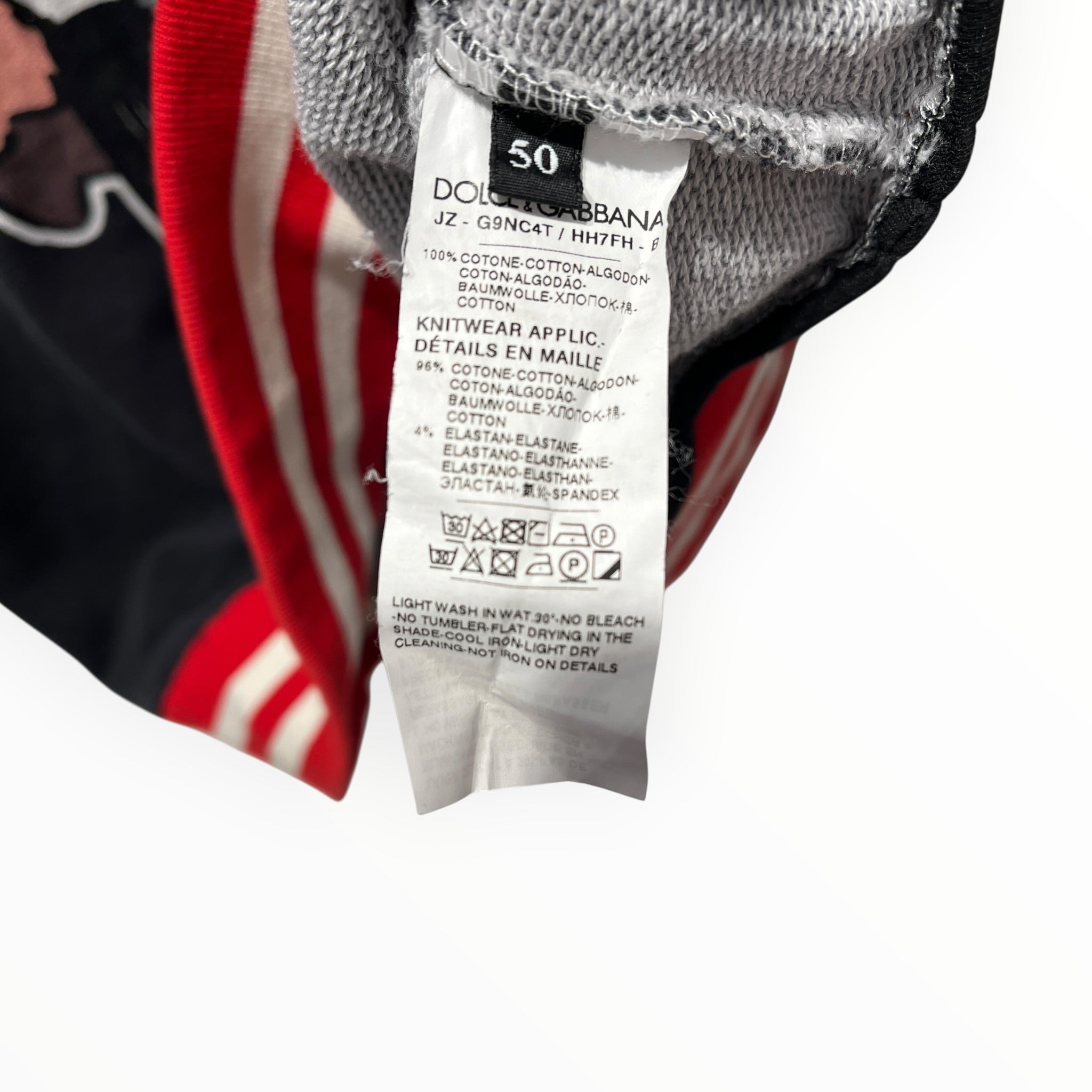 DOLCE&GABBANA/Hoodie/50/Cotton/NVY/mr pig 2019 view 6