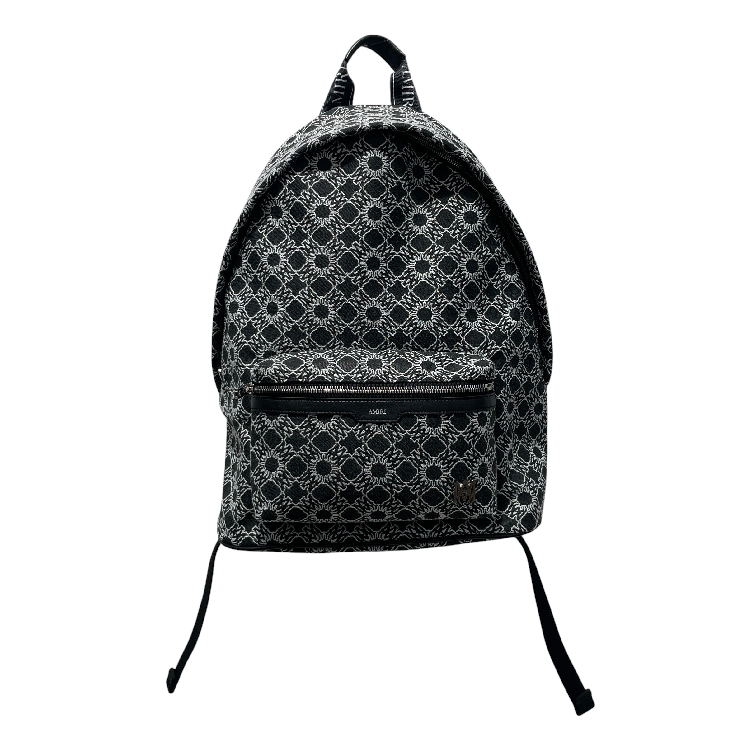 AMIRI/Backpack/Monogram/Cotton/GRY/QUAD PATTERNED view 1