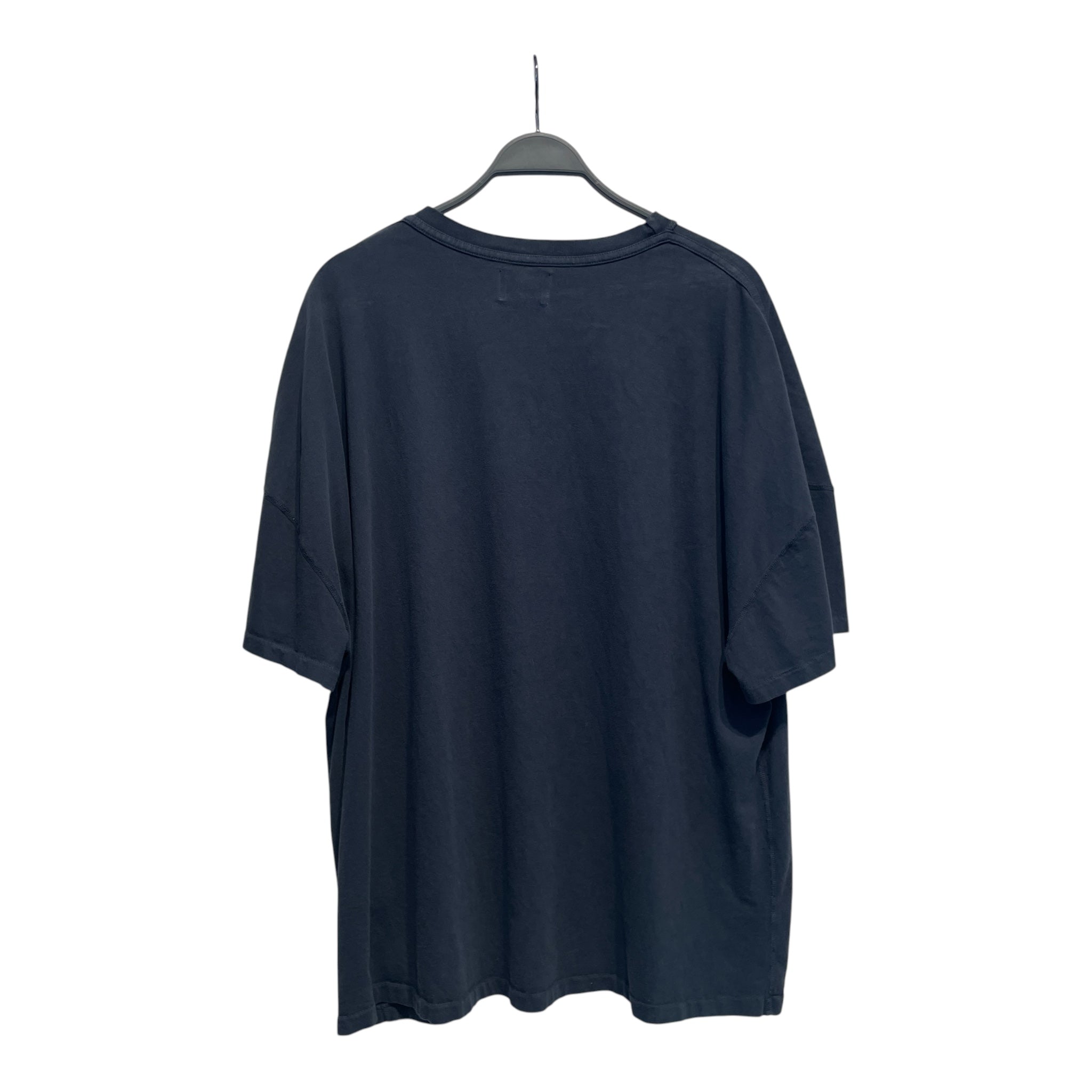 RHUDE/T-Shirt/XXL/Cotton/BLK/CURSIVE EMBROIDERY view 2