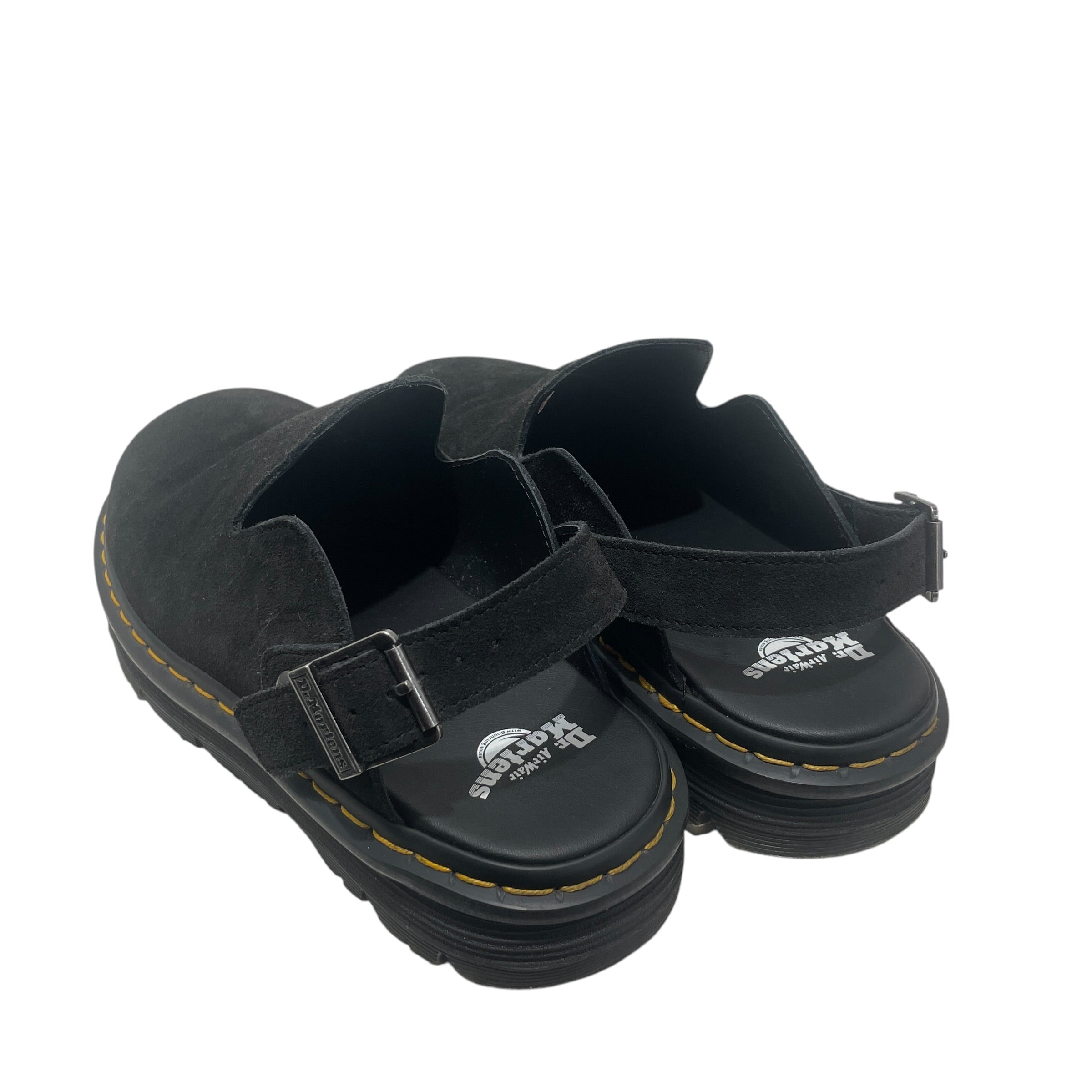 Dr.Martens/Shoes/US 11/Suede/BLK/ZEBZAG SUEDE SLINGBACK MULES view 2