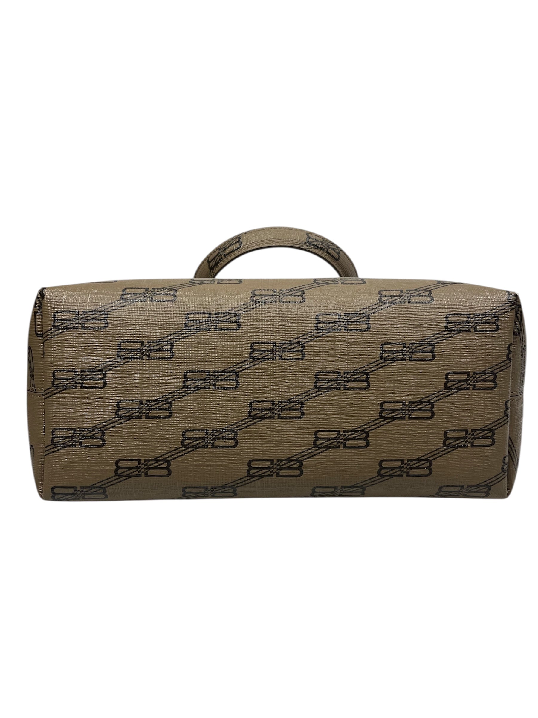 BALENCIAGA/Tote Bag/Monogram/Leather/CML/SIGNATURE EAST - WEST SHOPPER view 5