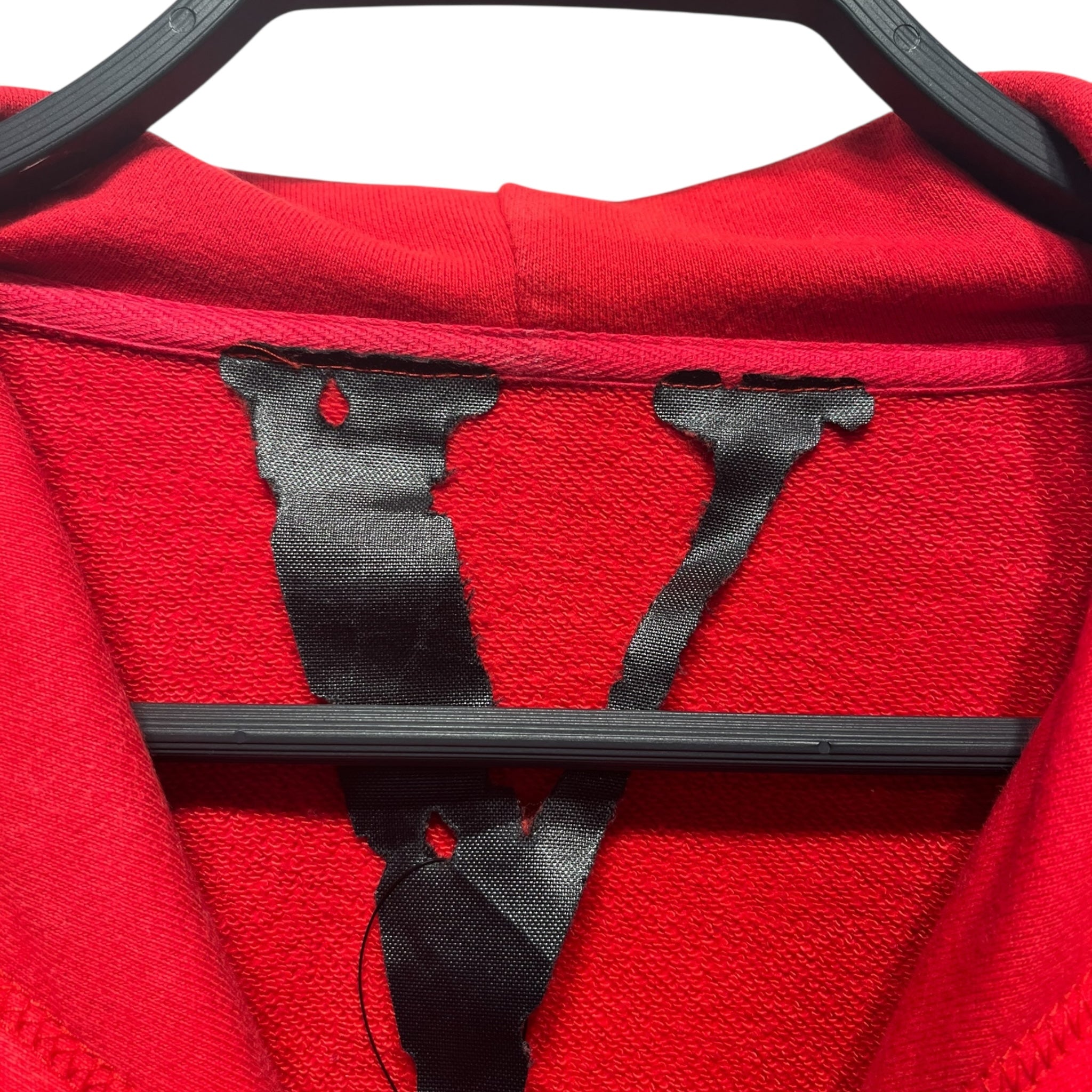 VLONE/Hoodie/L/Cotton/RED/ view 3