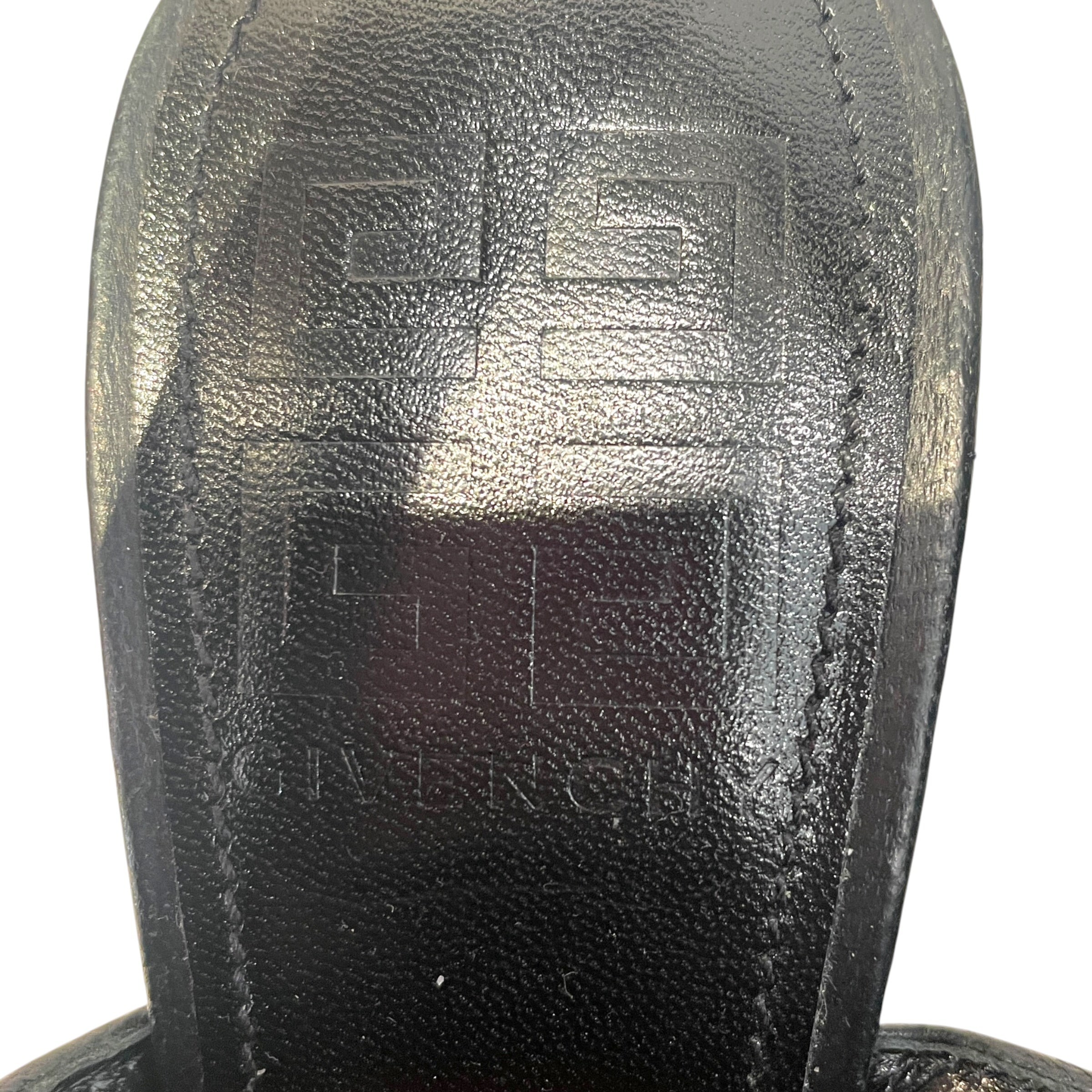 GIVENCHY/Heels/EU 36/Leather/BLK/Horn Heels SS 2021 view 3