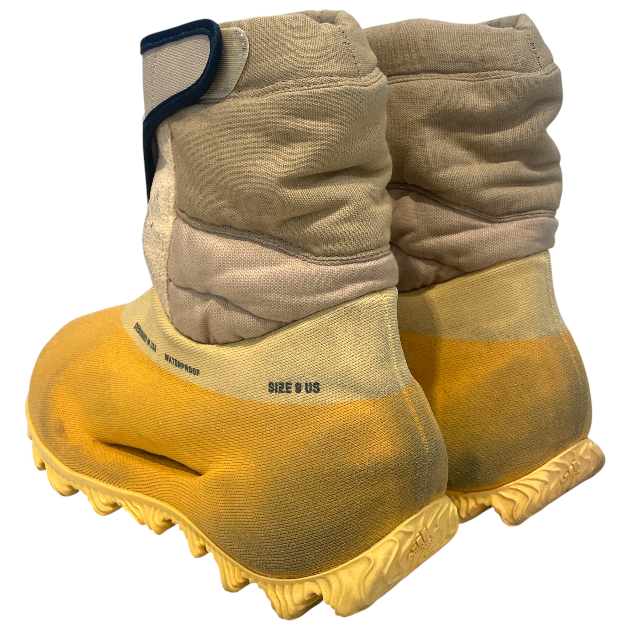 YEEZY/Boots/US 9/Stripe/BEG/Knit RNR BT Sulfur view 2