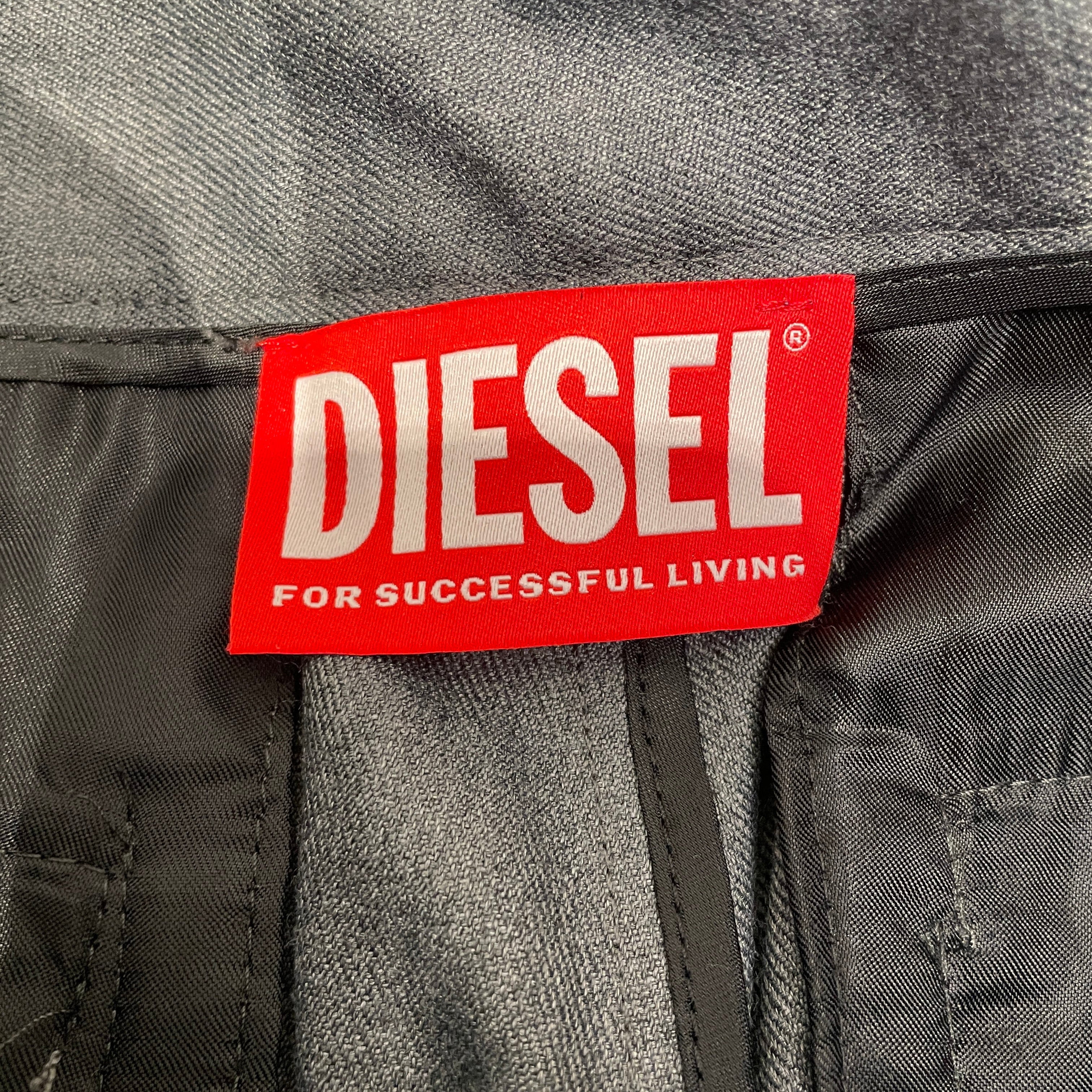 DIESEL/Pants/50/Polyester/GRY/DENIUMSTRIP view 4
