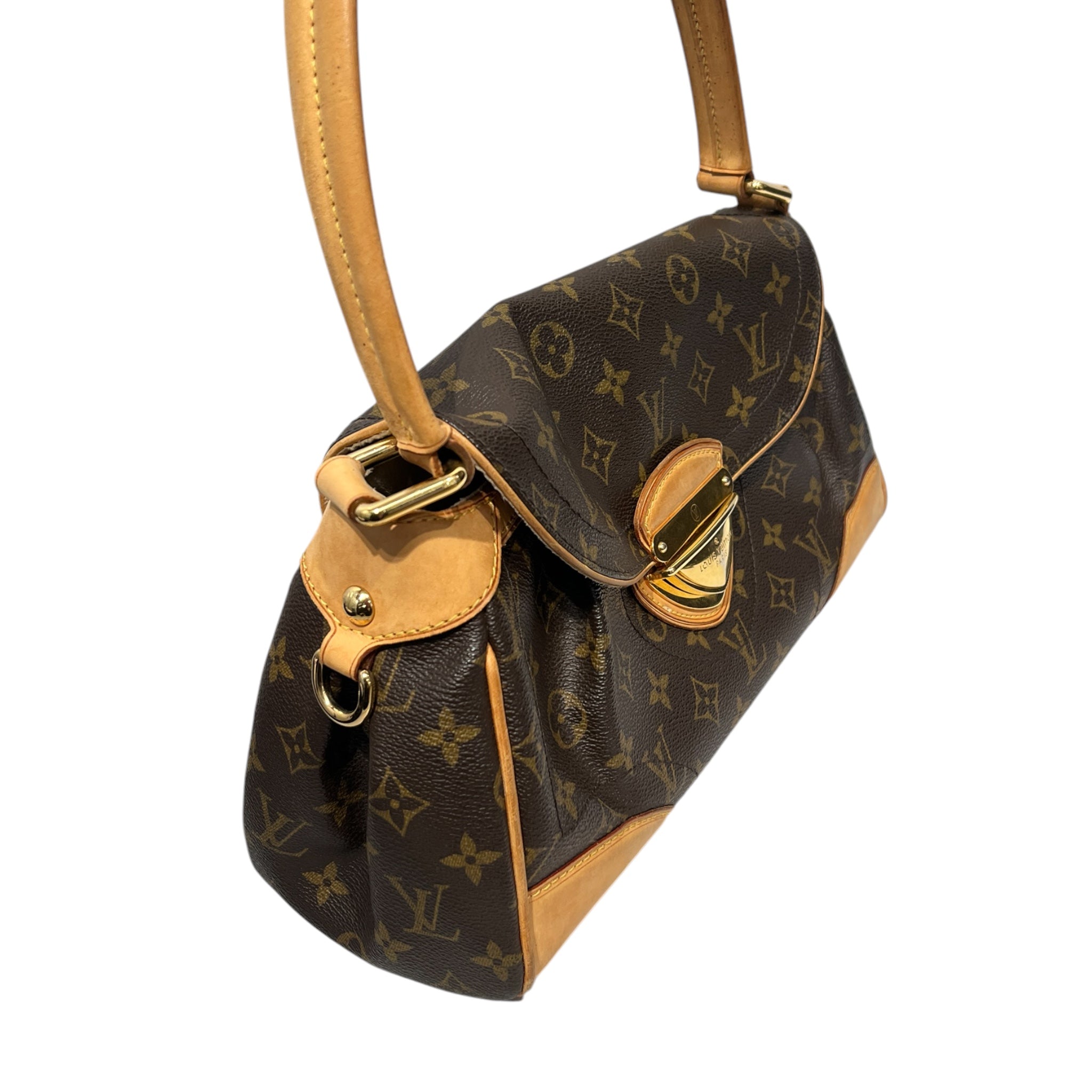 LOUIS VUITTON/Bag/Monogram/Leather/BRW/beverly shoulder bag view 5