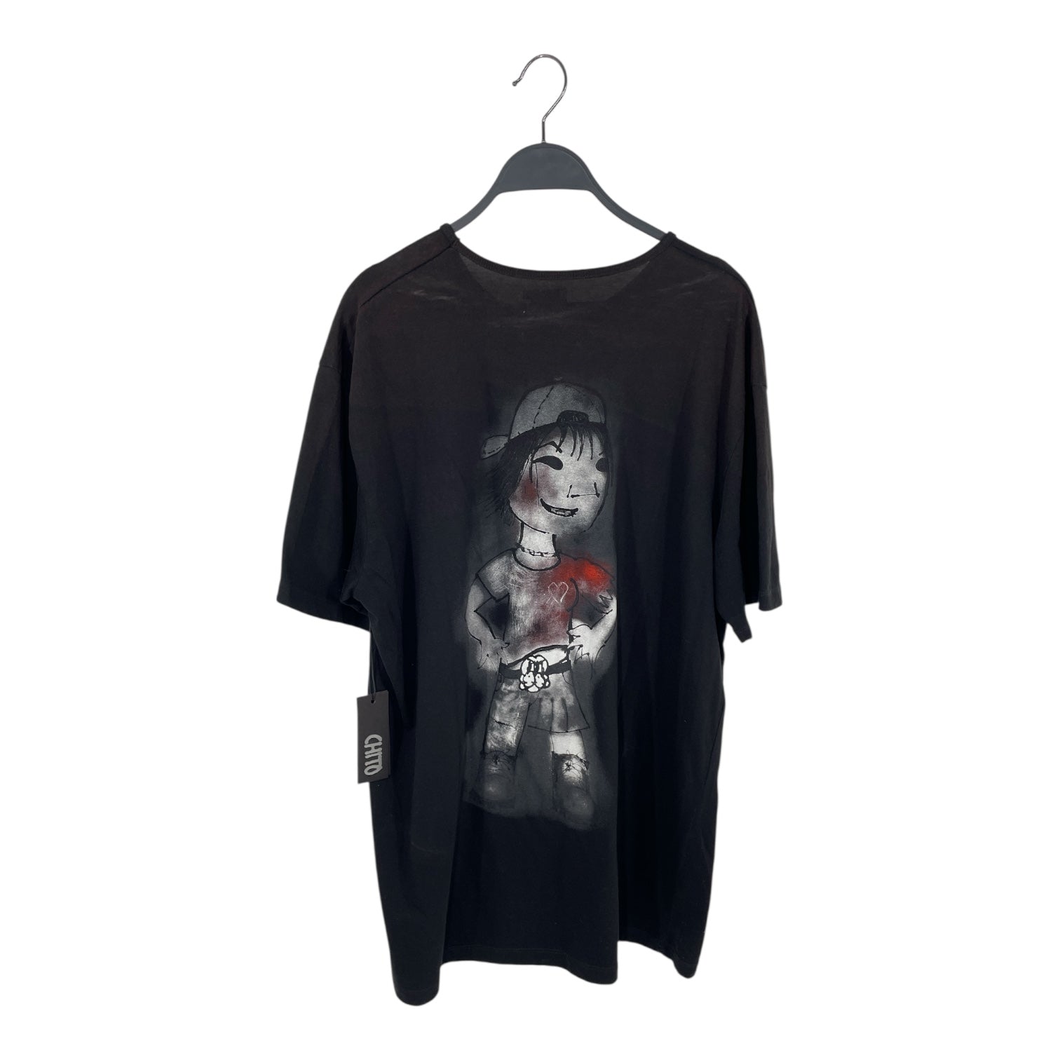 CHITO/T-Shirt/XXL/Cotton/BLK/Graphic/chito punkii view 2