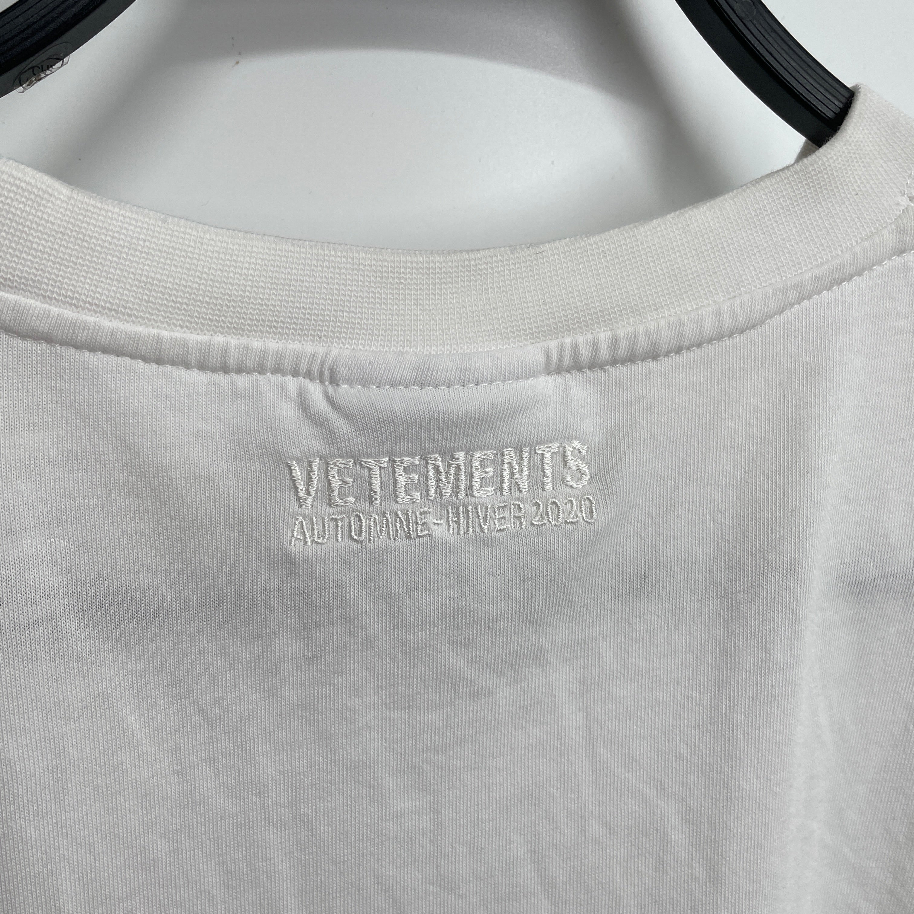 VETEMENTS/T-Shirt/Cotton/WHT/Graphic/RATATOUILLE TEE view 5