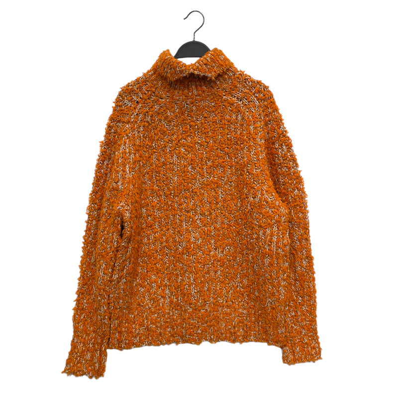 Acne Studios/Heavy Sweater/XS/All Over Print/Wool/ORN/Turtle Neck/KNIT SWEATER