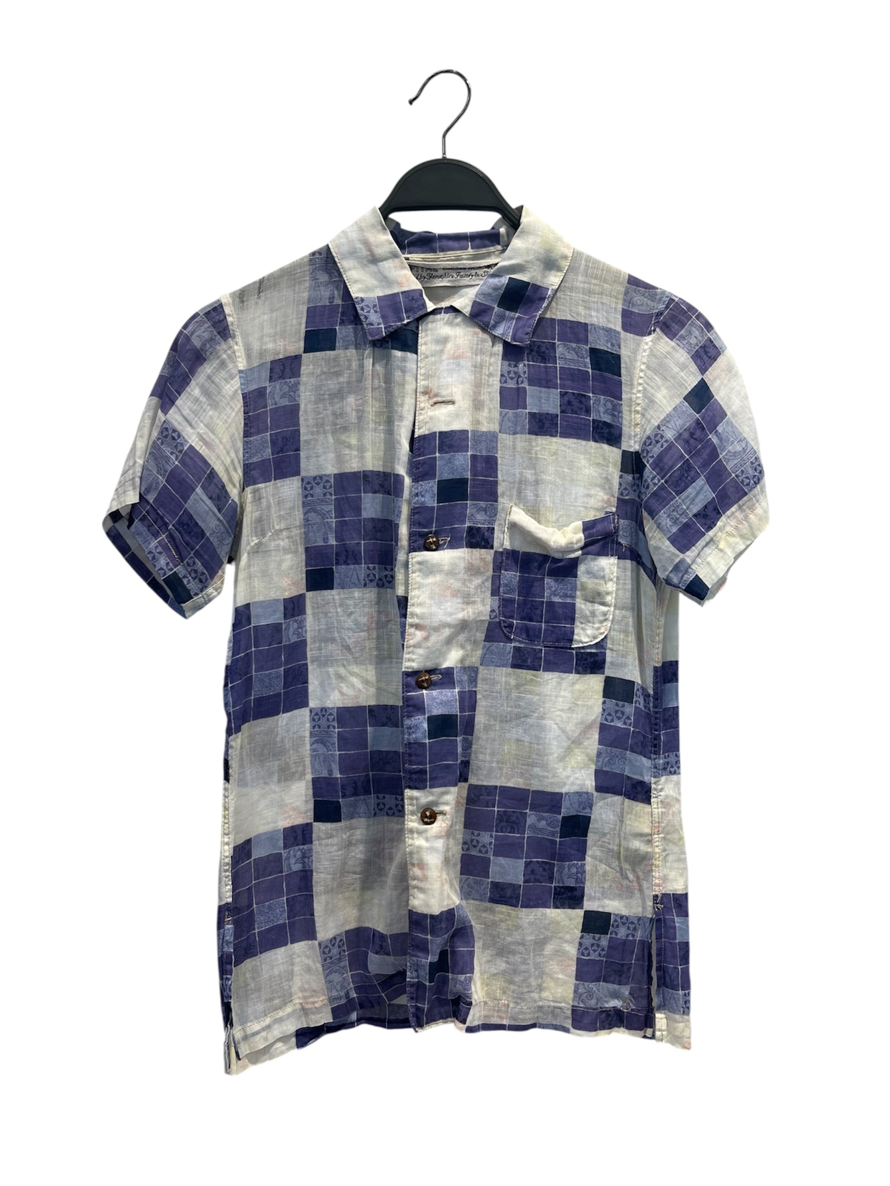 KAPITAL/Flannel Shirt/S/MLT/All Over Print/PATCH PRINT LINEN BUTTON UP view 1