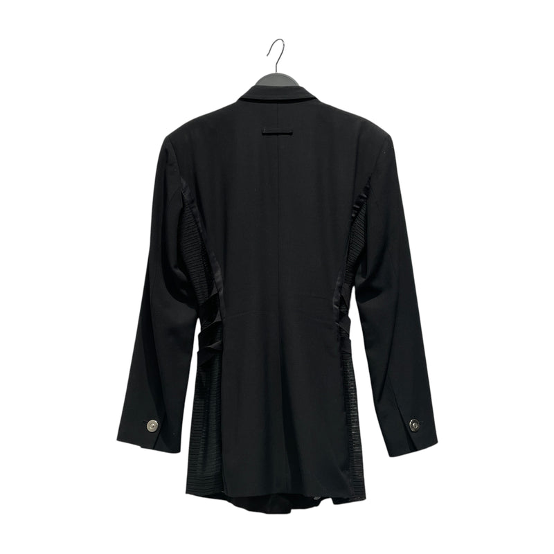 Jean Paul GAULTIER FEMME/Tailored Jkt/42/Wool/BLK/SUSPENDER BONDAGE STRAPS