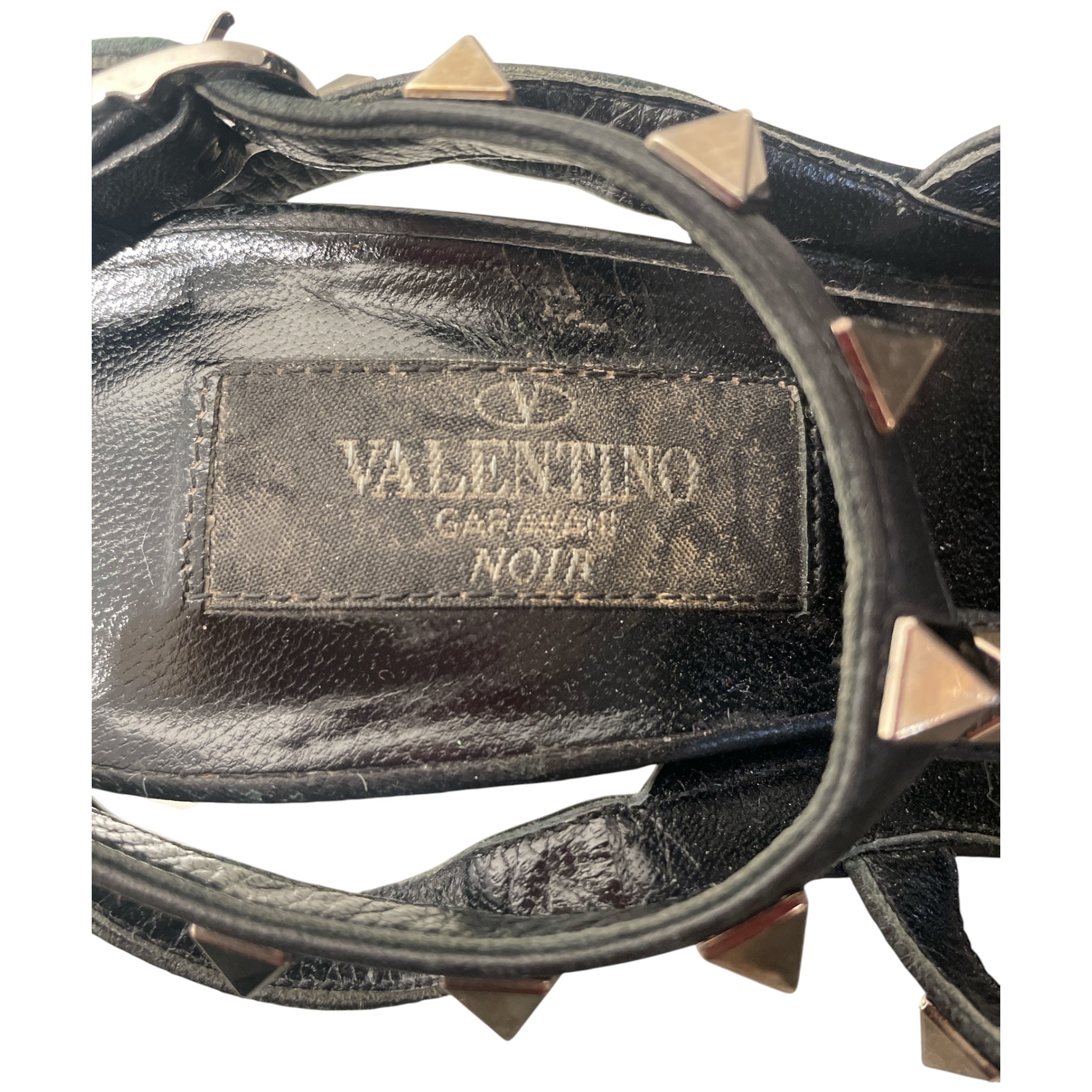 VALENTINO GARAVANI/Heels/US 5/Leather/BLK/studded view 3