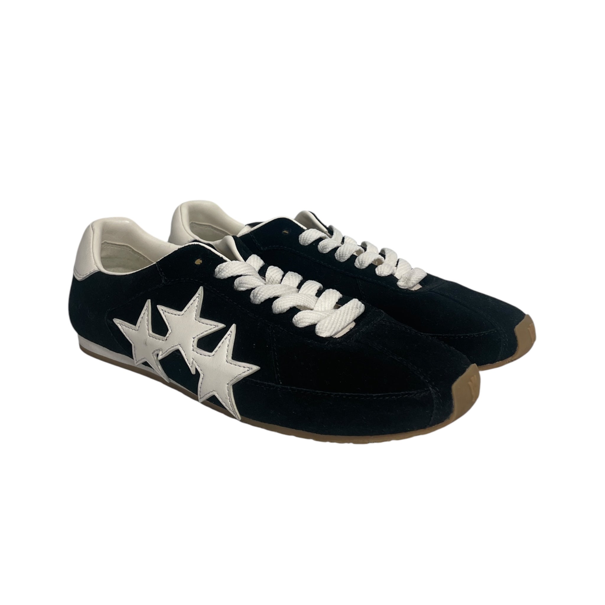 AMIRI/Low-Sneakers/US 9/Suede/BLK/3 star pacific flat view 1
