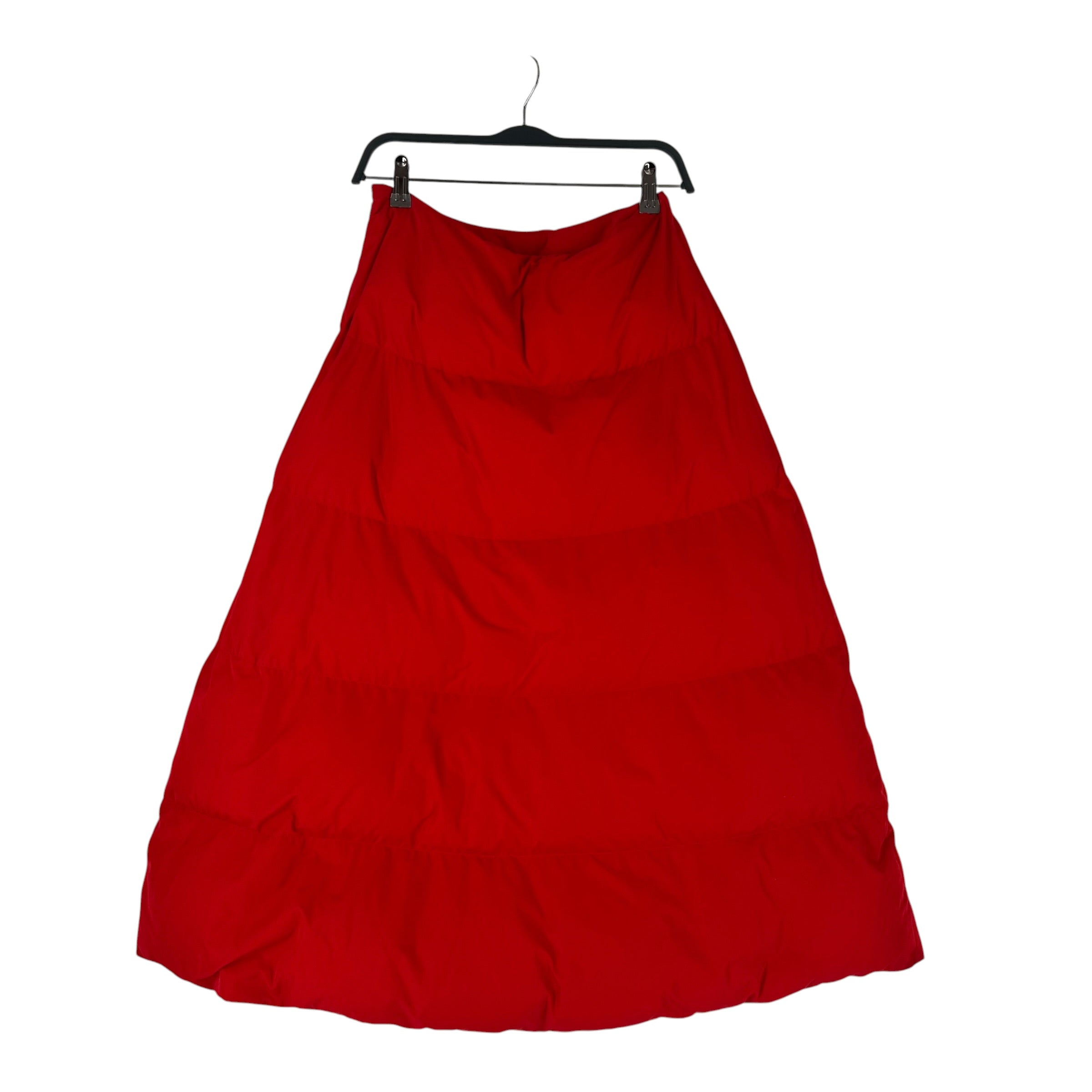 BALENCIAGA/Skirt/34/Polyester/RED/puffer skirt view 2