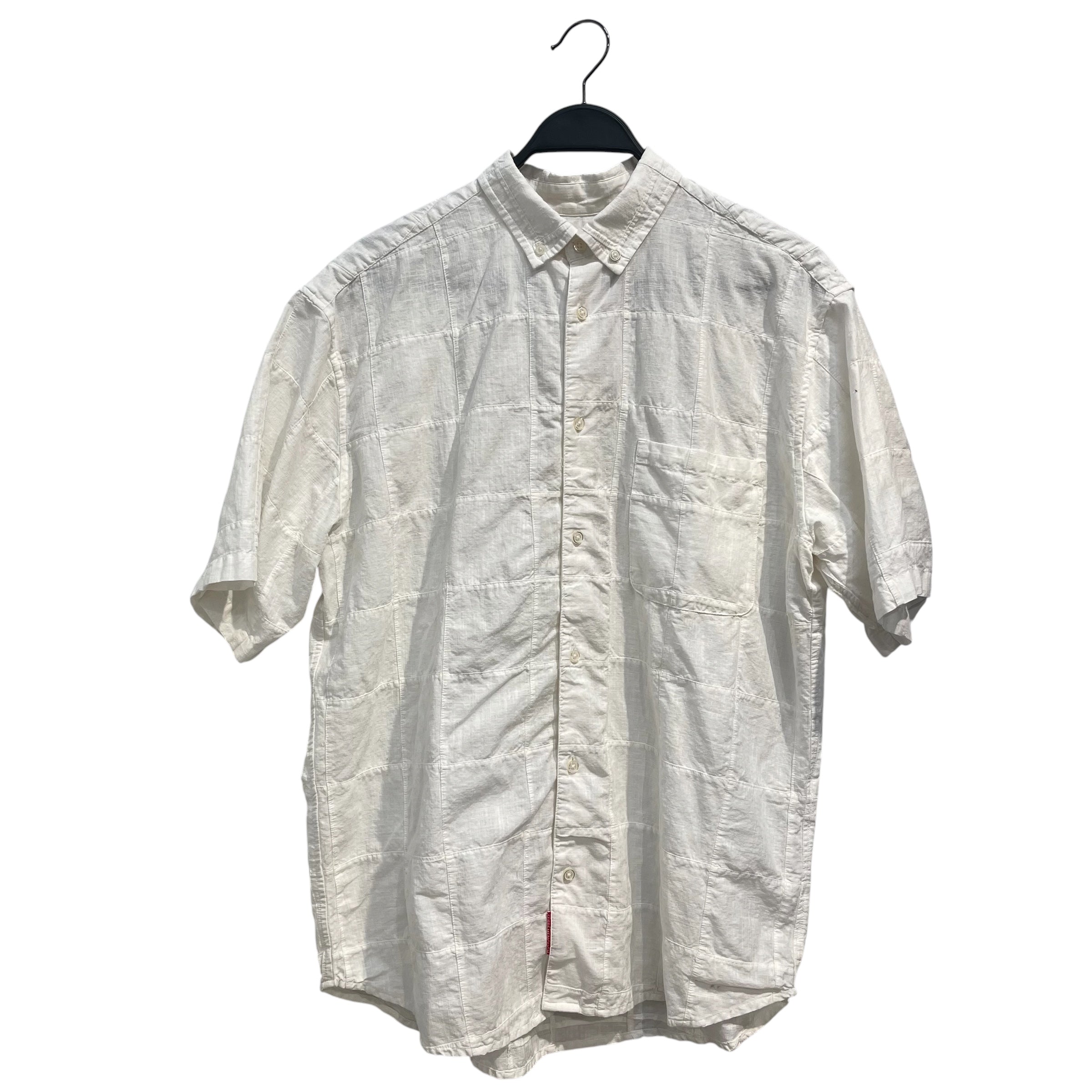 Supreme/GOOD ENOUGH/SS Shirt/M/Cotton/WHT/Dress/CUT & SEW GRID view 1