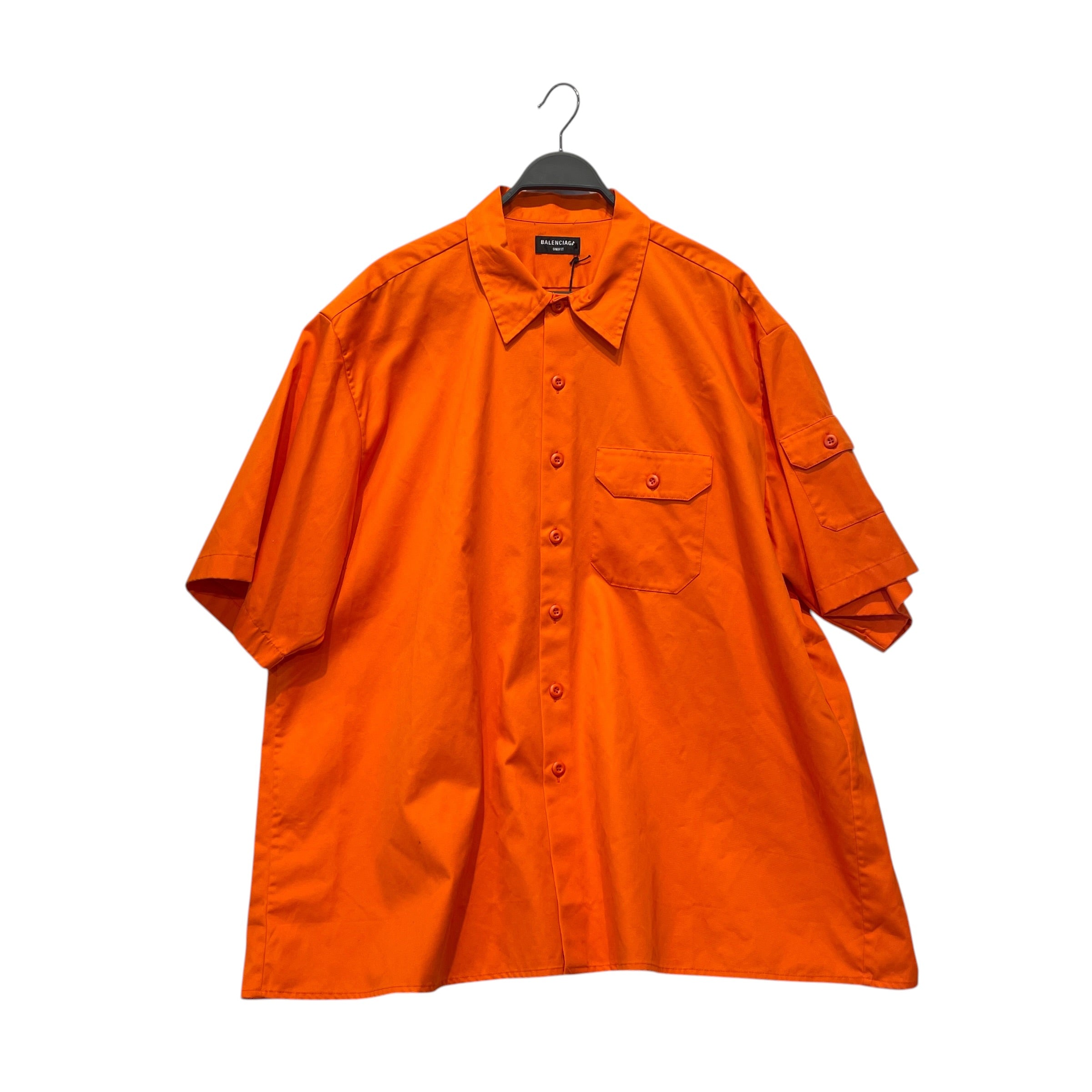 BALENCIAGA/SS Shirt/2/Cotton/ORN/OVERSIZED view 1