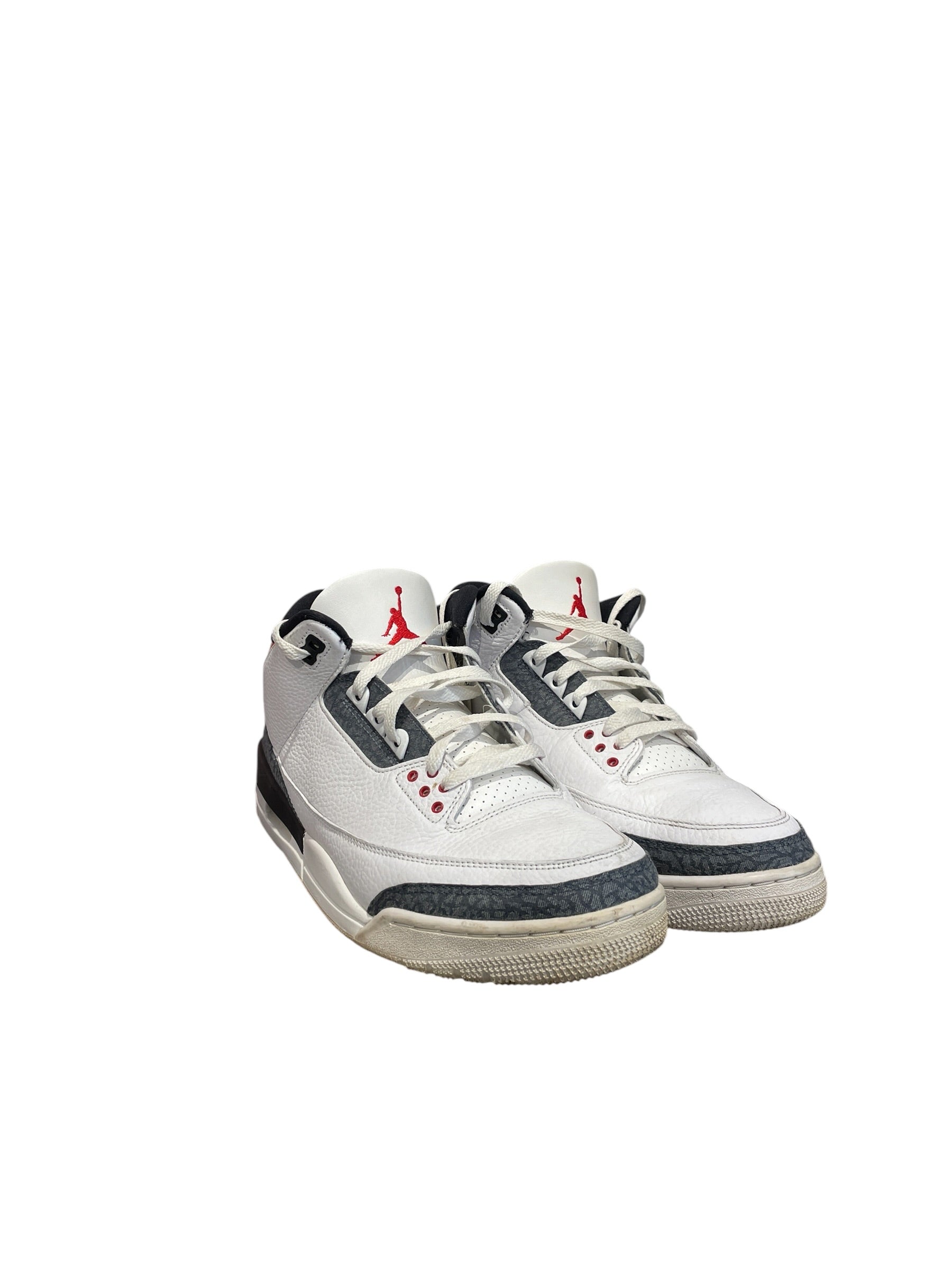 NIKE/Hi-Sneakers/US 11.5/WHT/white jordan 3 view 1
