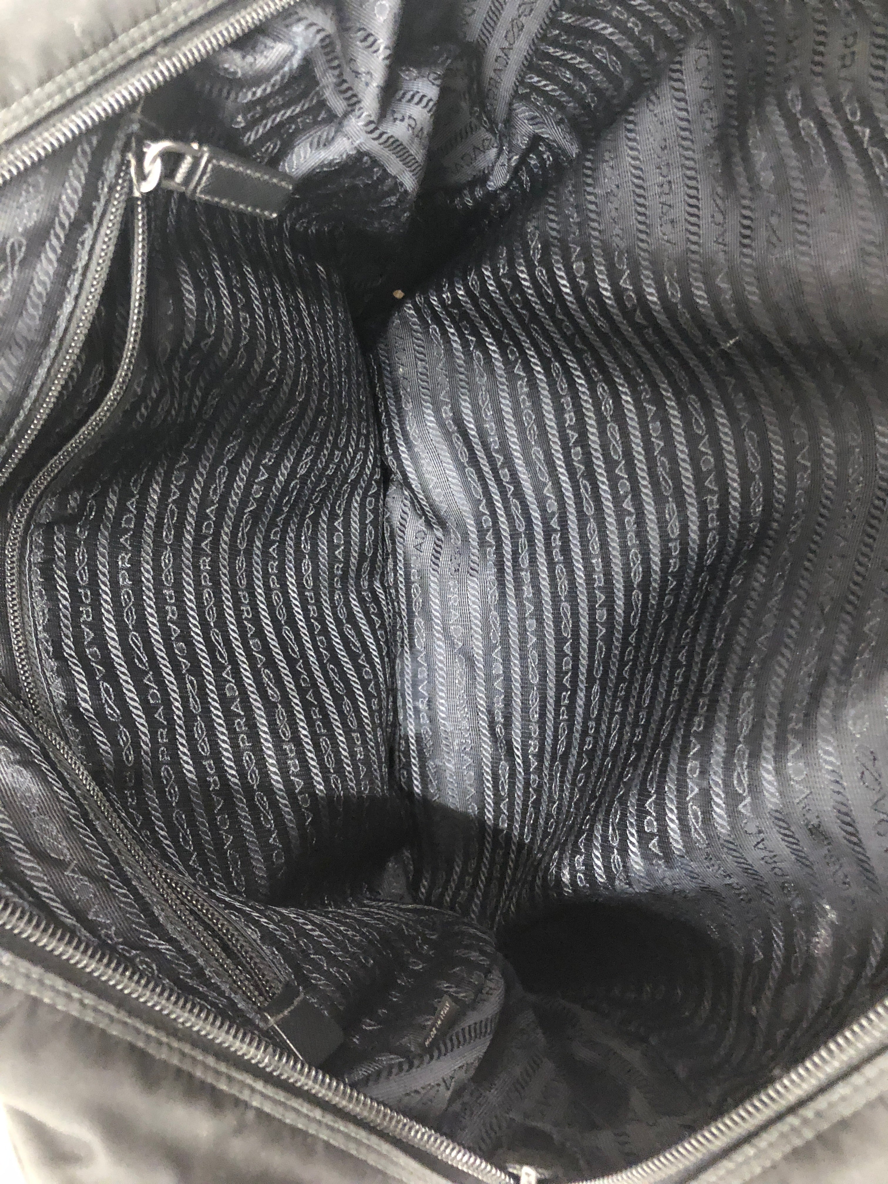 PRADA/Bag/Nylon/BLK/BUISINESS BAG view 7