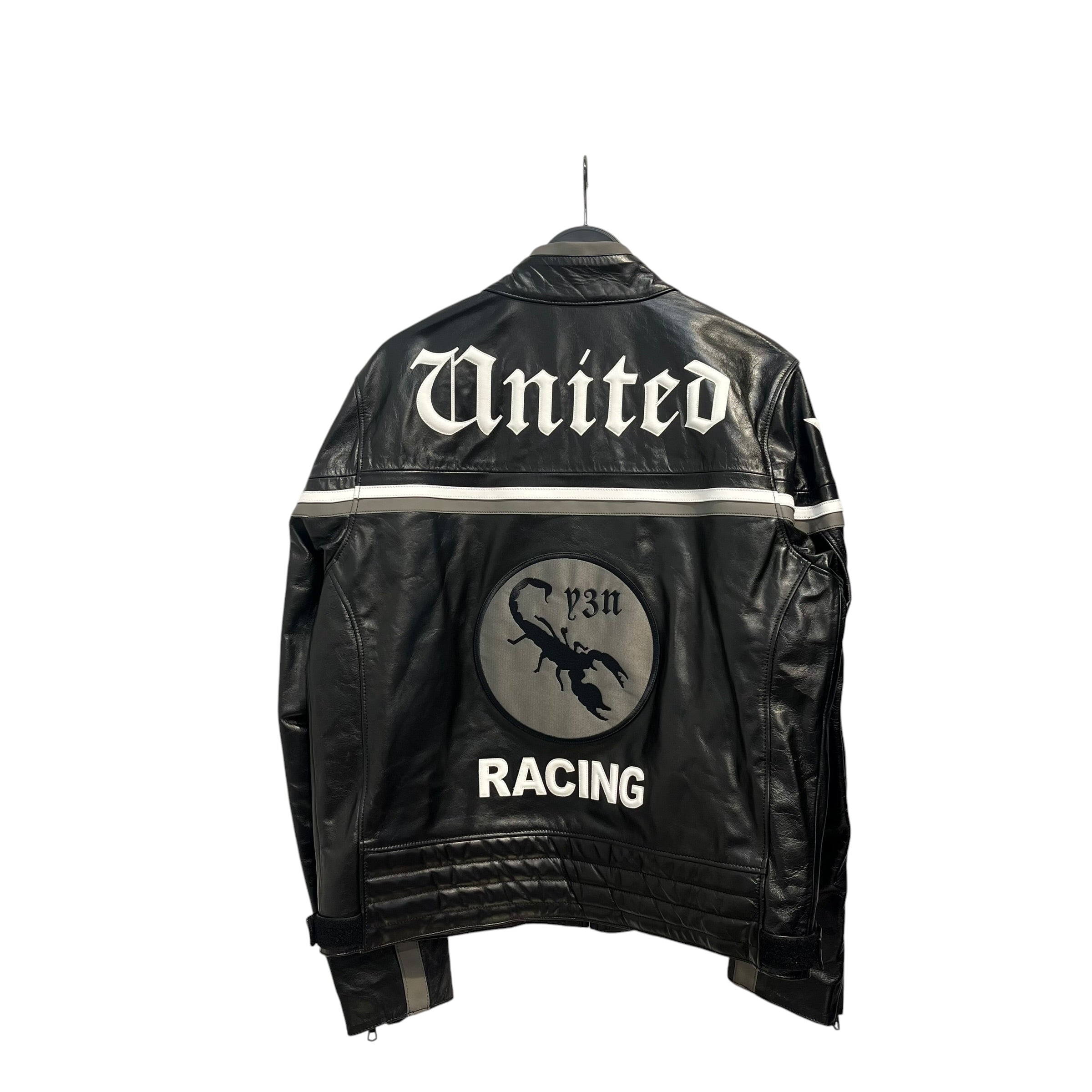 DAINESE/Y-3/NEIGHBORHOOD/Jacket/XL/Leather/BLK/Y3 NIEGHBORHOOD COLLAB MOTO view 5