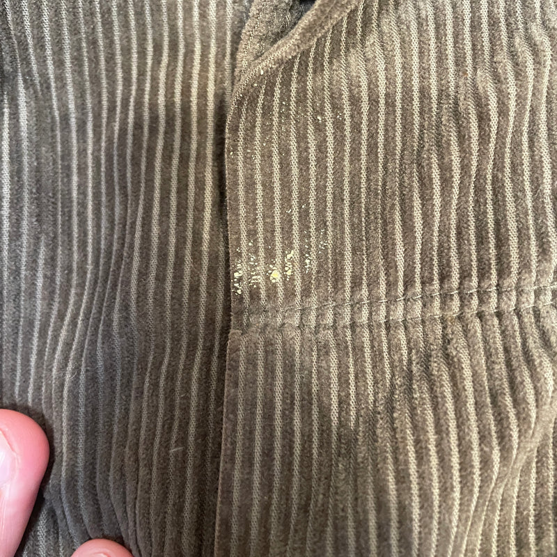 RICK OWENS DRKSHDW/Spring Coat/S/Cotton/BRW/