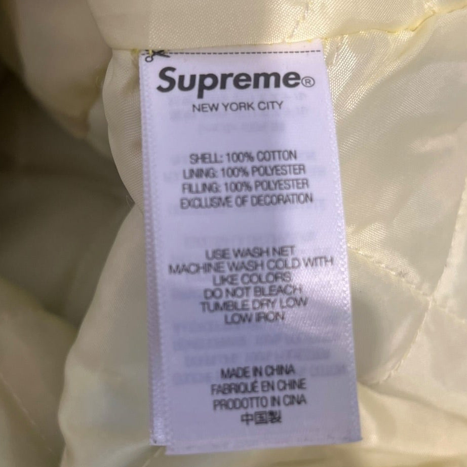 Supreme/LS Shirt/M/Cotton/YEL/Plaid/PADDED FLANNEL SHIRT view 5