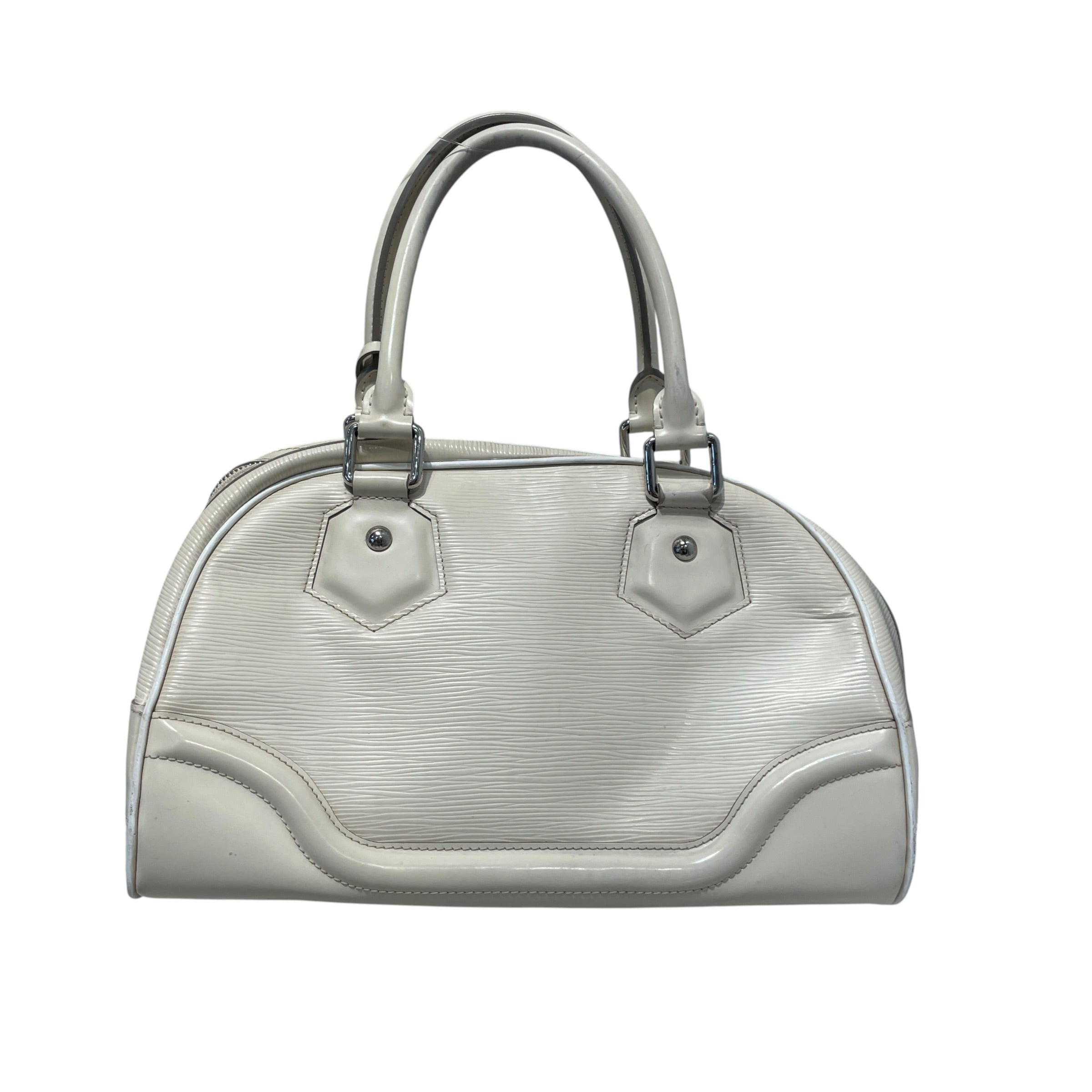 LOUIS VUITTON/Hand Bag/Leather/CRM/Epi Bowling Montaigne PM Bag view 3