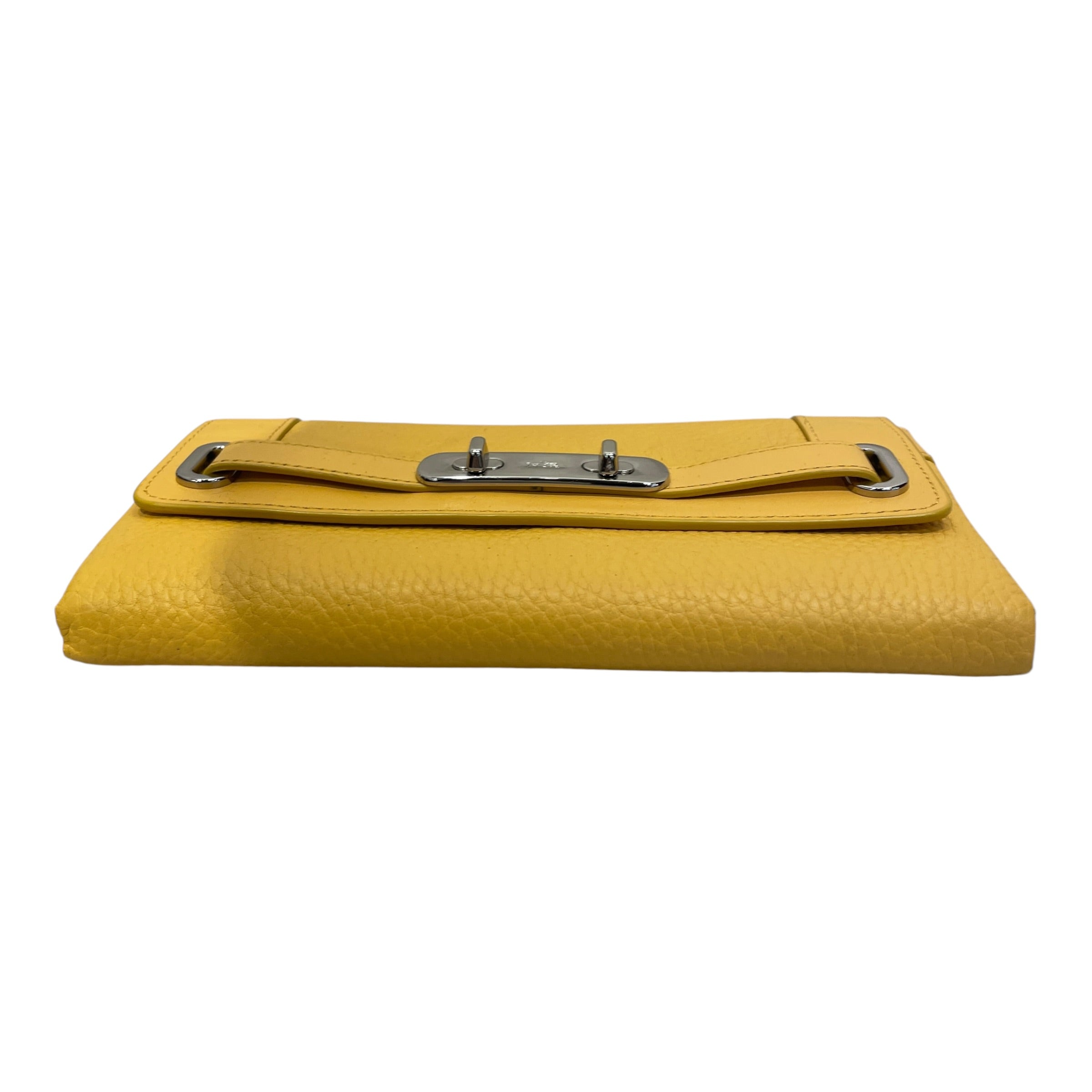 COACH/Long Wallet/Leather/YEL/L's/ view 5