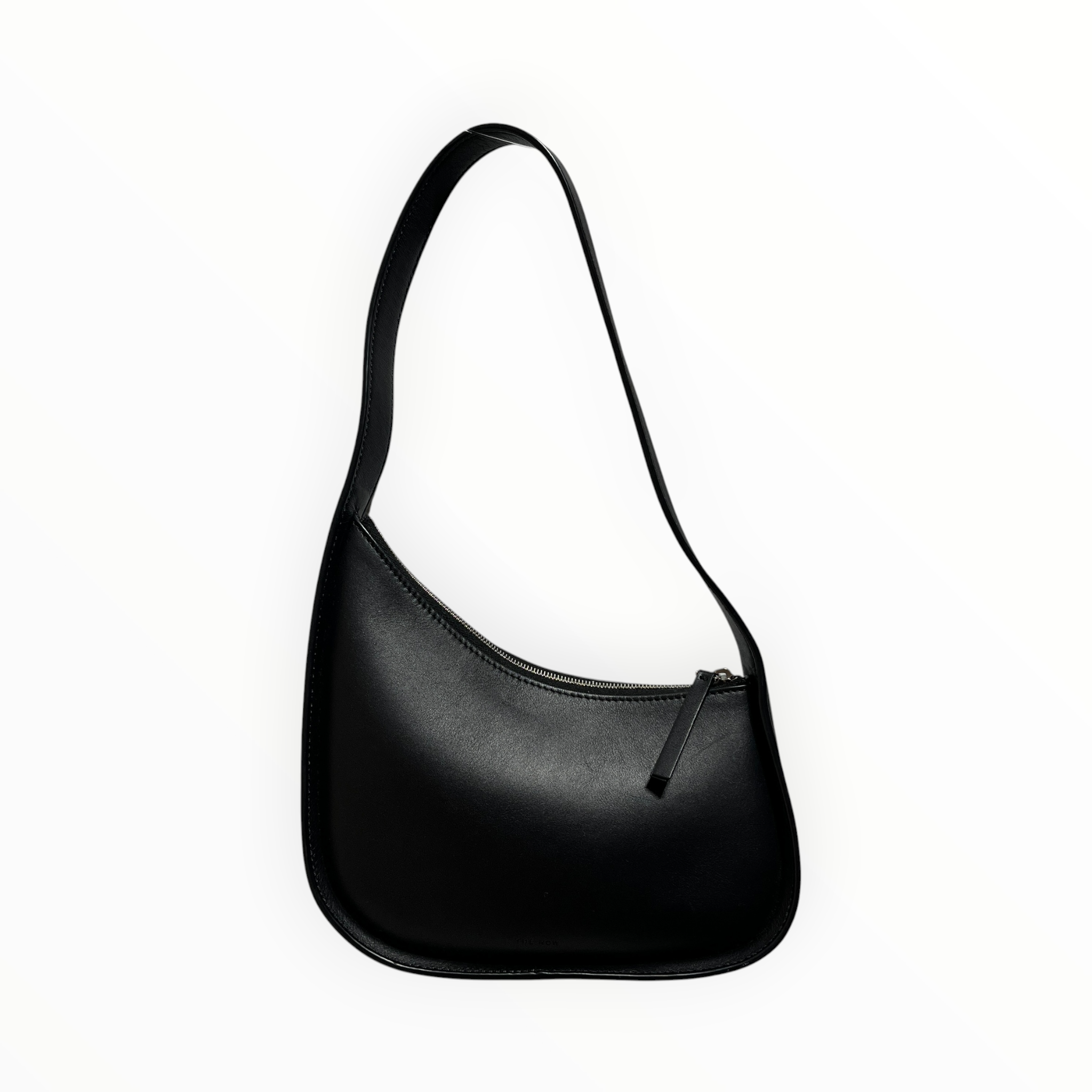 THE ROW/Hand Bag/Leather/BLK/HALF MOON view 1