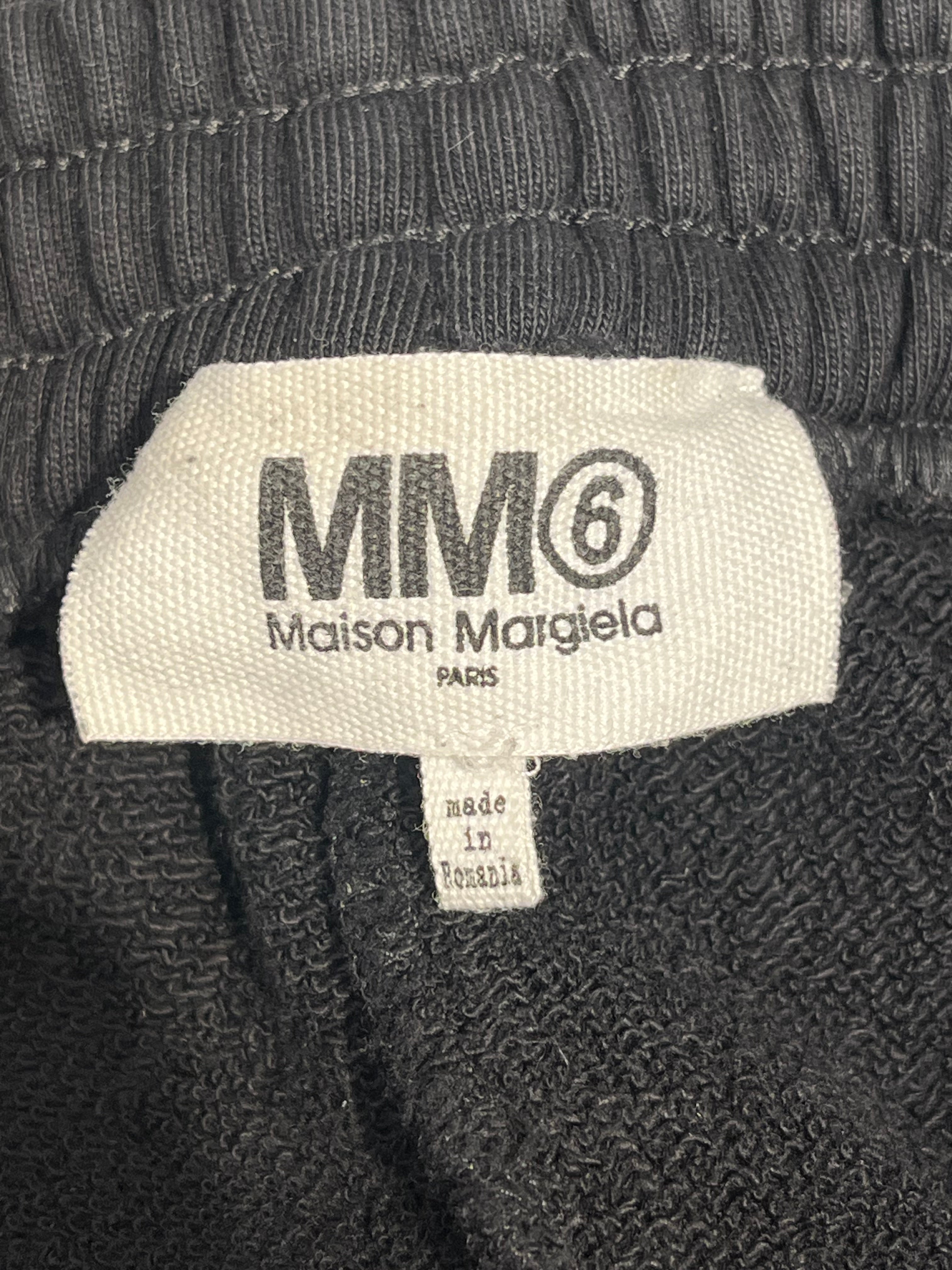 MM6/Shorts/M/Cotton/BLK/Cut Up At the bottom view 3