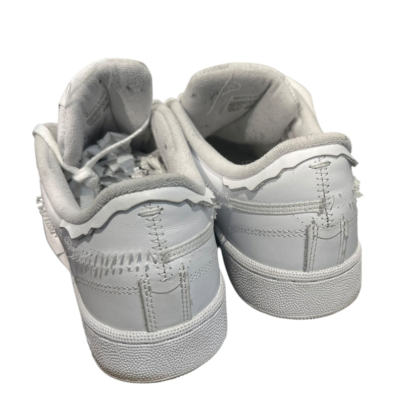 Reebok/Maison Margiela/Low-Sneakers/US 8.5/Cotton/WHT/Club C/ GW5013
