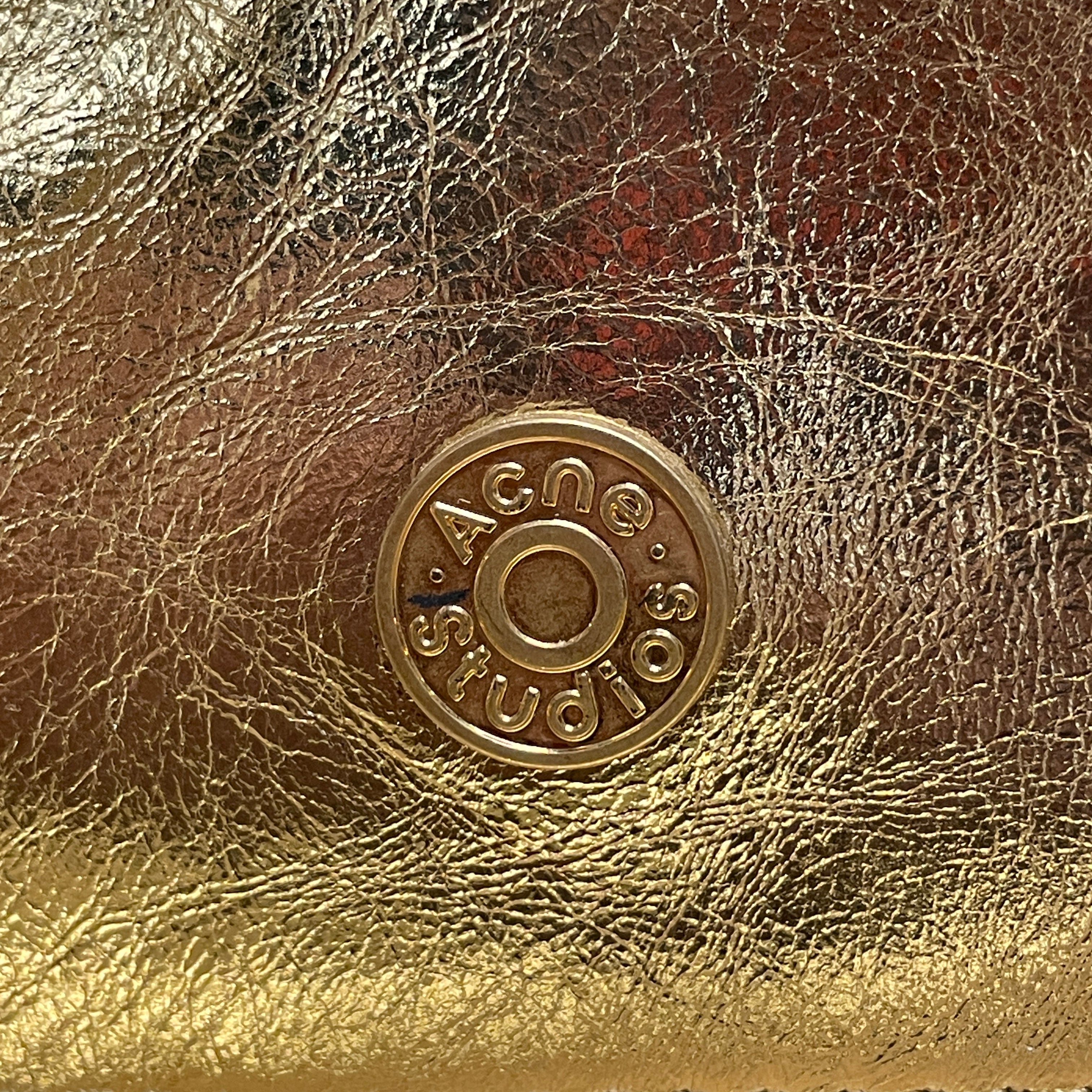 Acne Studios/Hand Bag/Leather/GLD/2 POCKET, SIDE PCKTS view 7