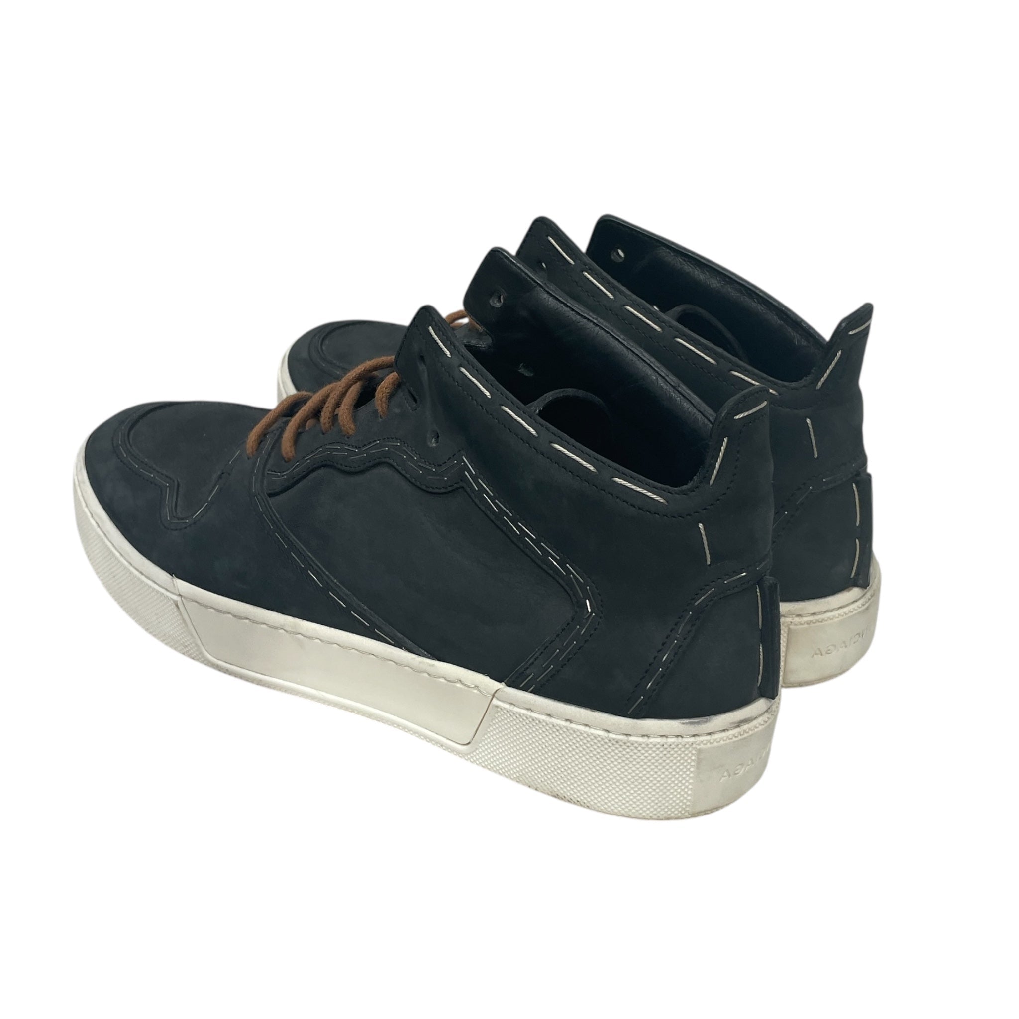 BALENCIAGA/Low-Sneakers/EU 38/Suede/BLK/STAPLE STITCH SNEAKER view 2