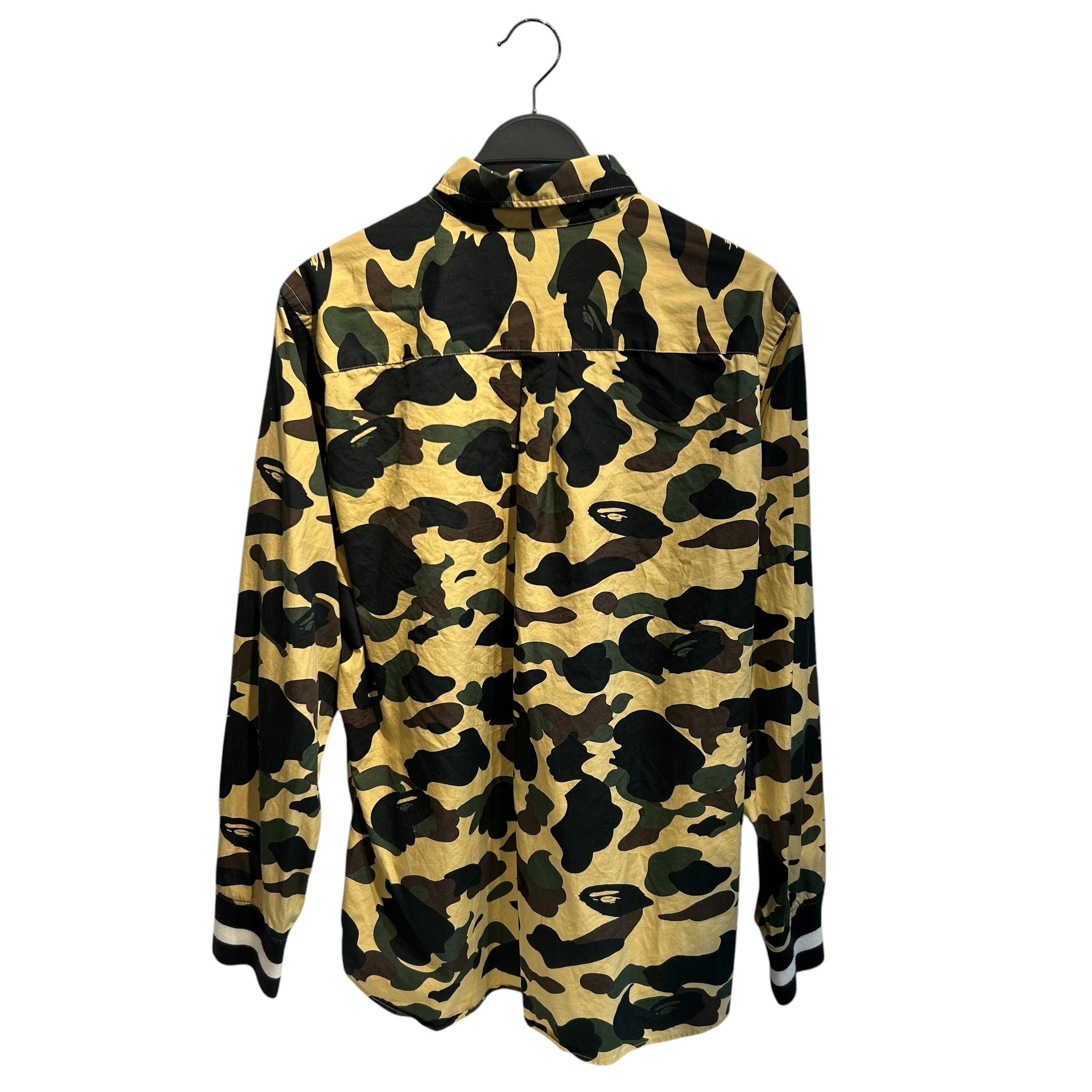 A BATHING APE/LS Shirt/XXL/Cotton/GRN/Camouflage/Camo LS Button Up view 2