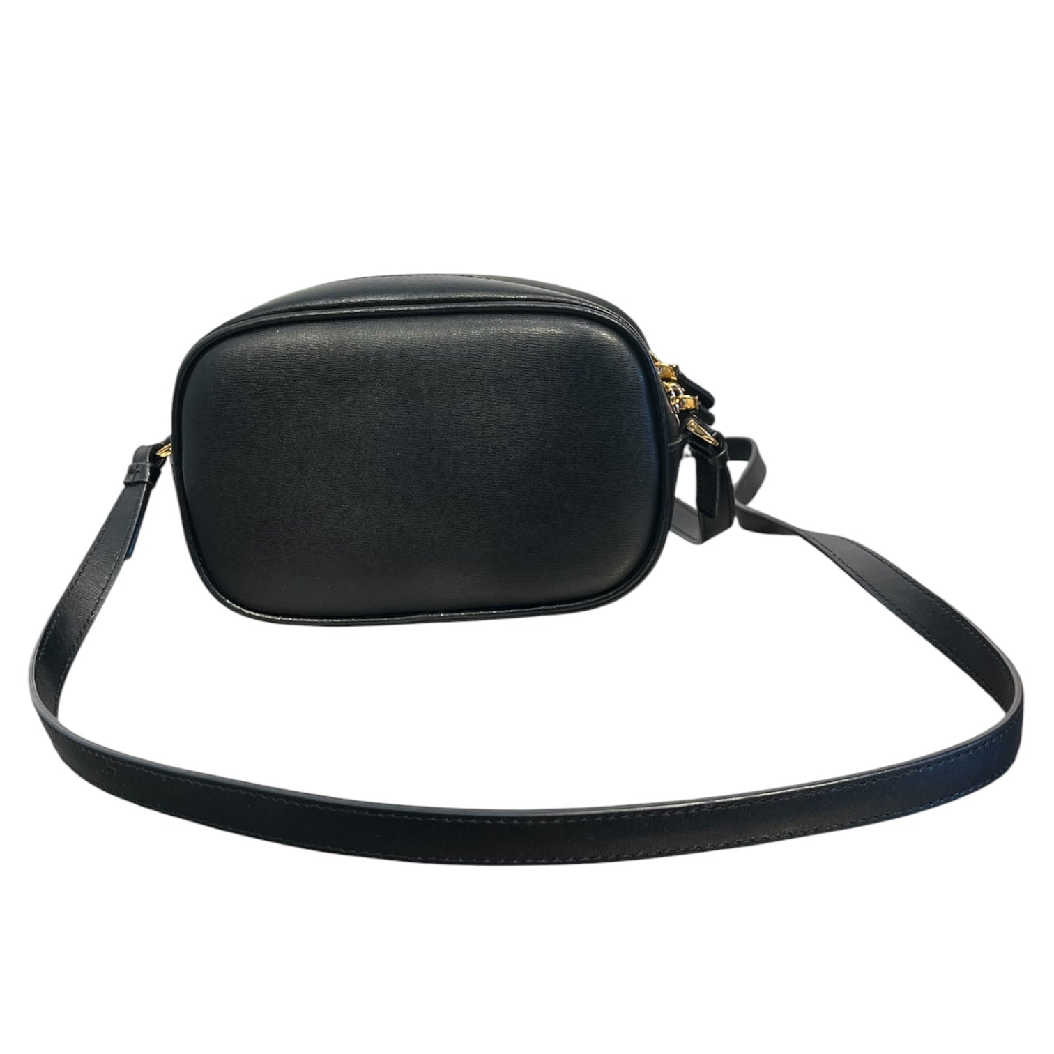Salvatore Ferragamo/Cross Body Bag/Leather/BLK/HORSESHOE LEATHER PRINT view 2