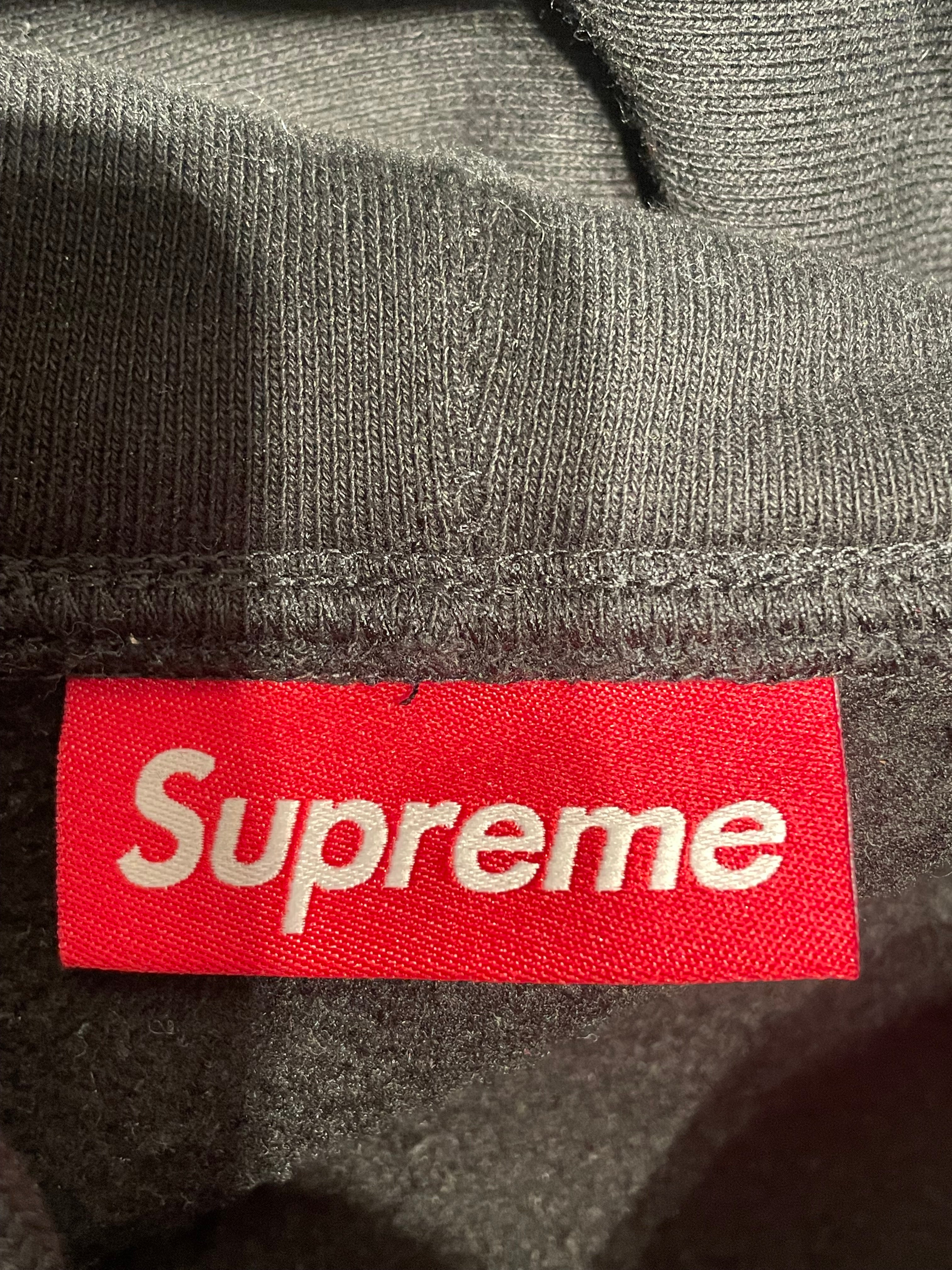 Supreme/Zip Up Hoodie/M/Cotton/BLK/League Champs Zip Up Hoodie view 4