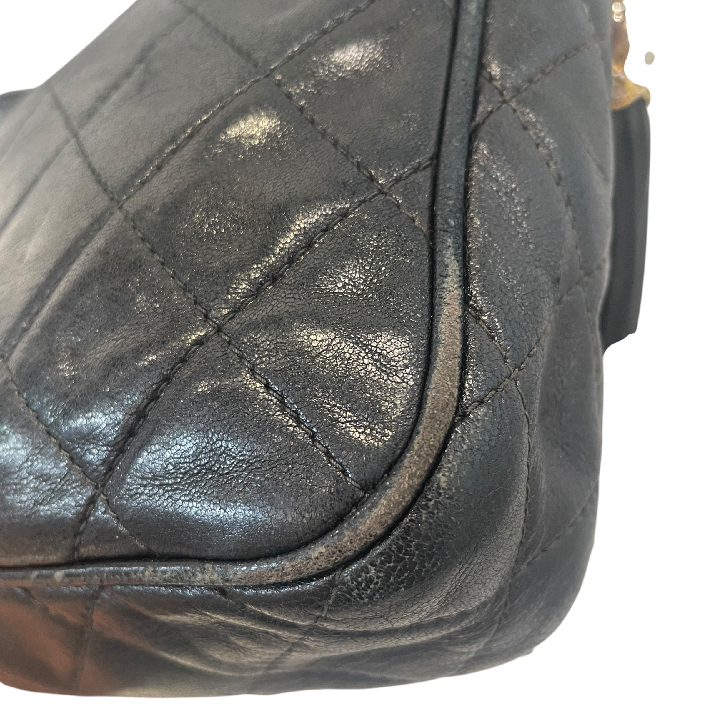 CHANEL/Cross Body Bag/Black/ view 10