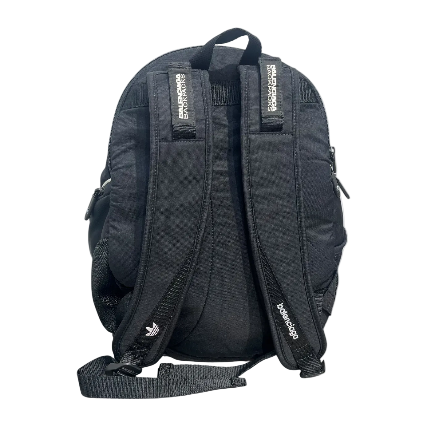 BALENCIAGA/adidas/Backpack/Stripe/Nylon/BLK/WHITE ADIDAS STRIPES view 2