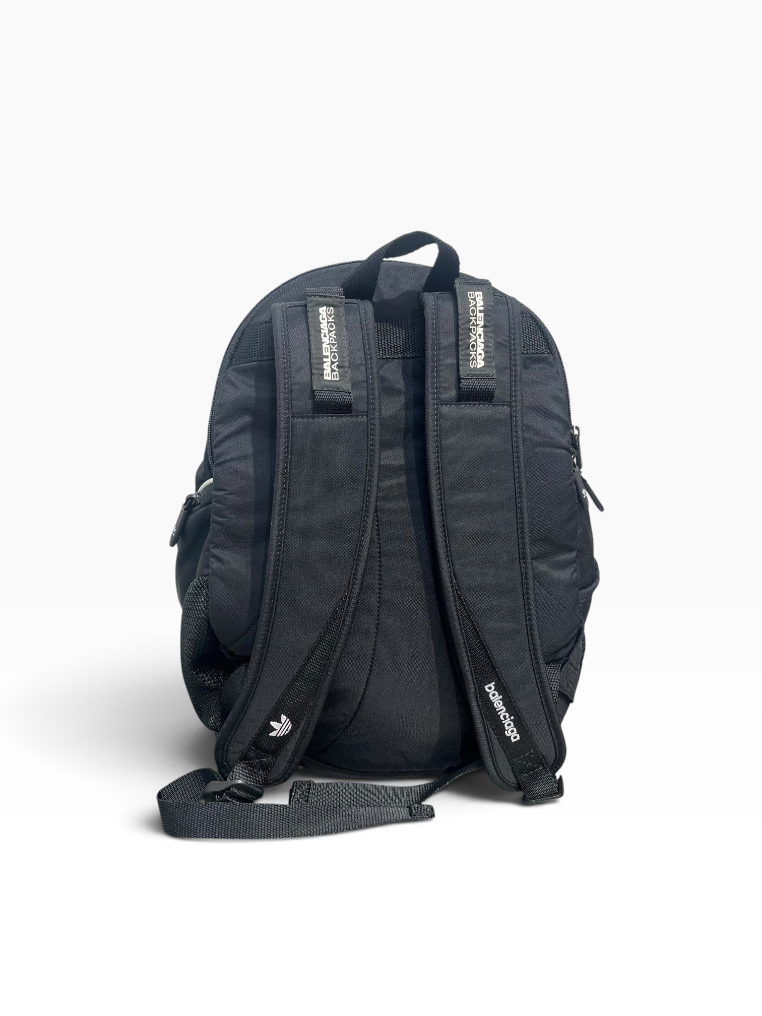 BALENCIAGA/adidas/Backpack/Stripe/Nylon/BLK/WHITE ADIDAS STRIPES view 2