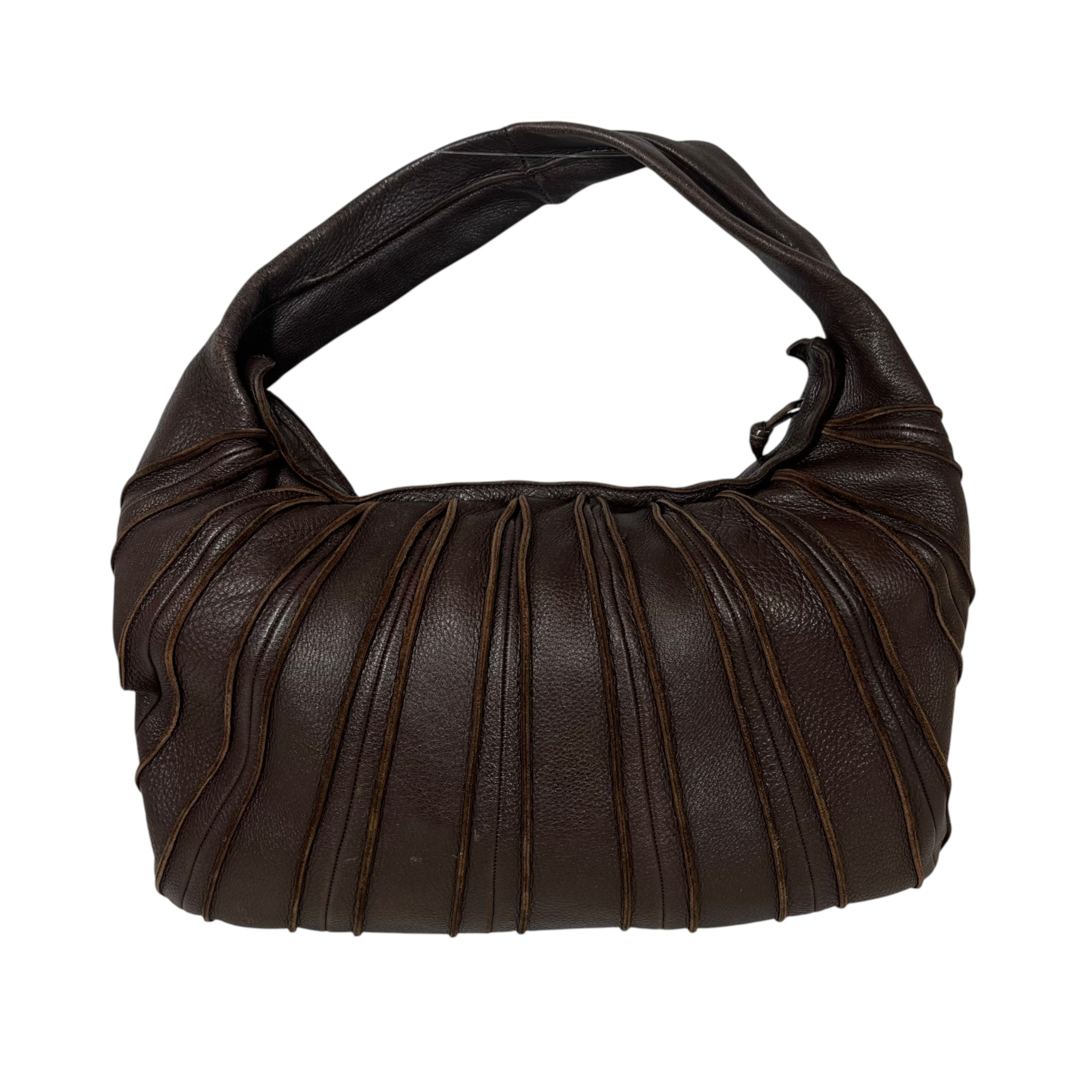 BOTTEGA VENETA/Hand Bag/Leather/BRW/Cervo Patchwork Hobo Bag view 2