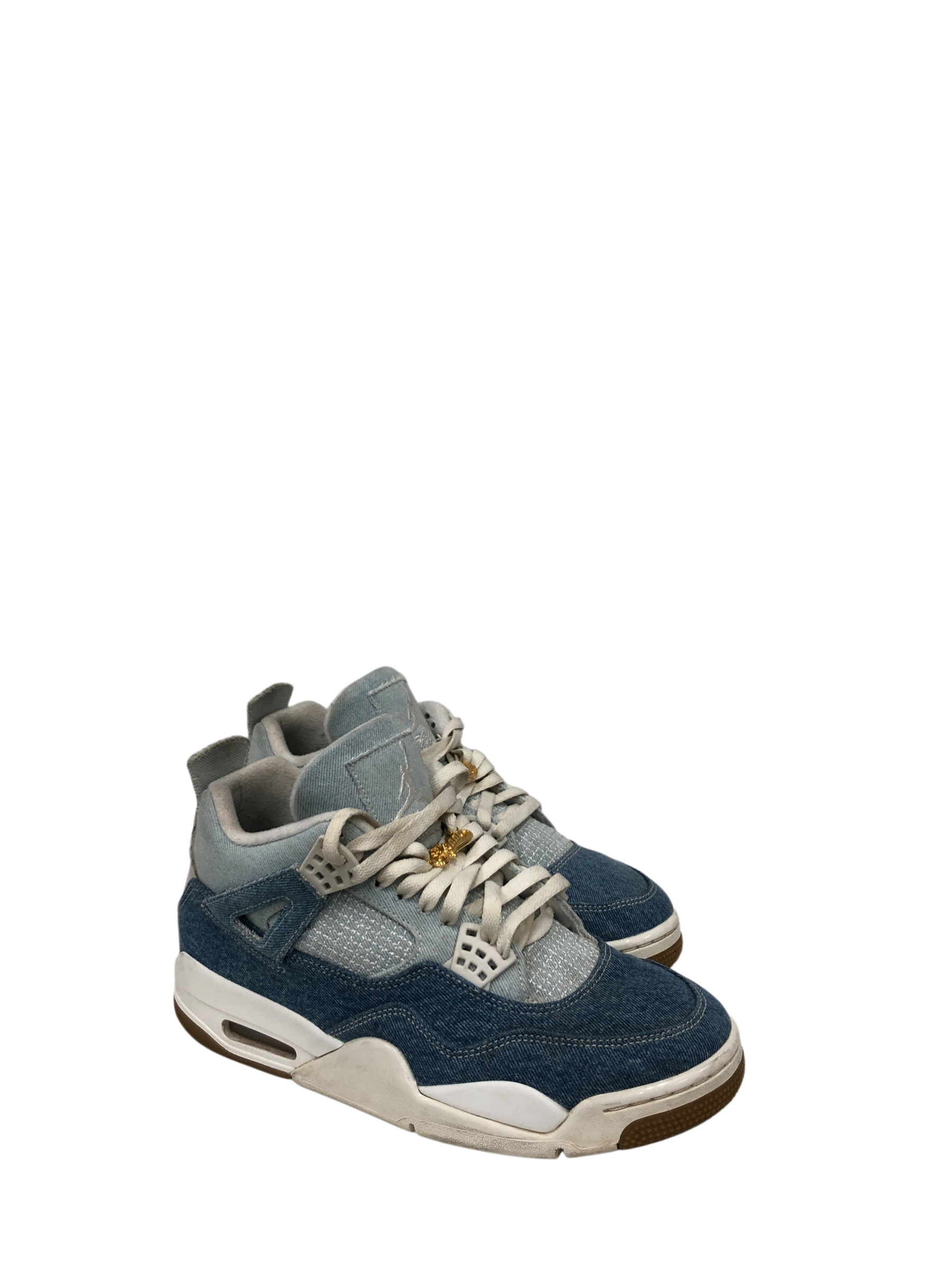 JORDAN BRAND/Hi-Sneakers/US 11/Denim/IDG/Jordan 4 Retro Tex Blue Denim view 1