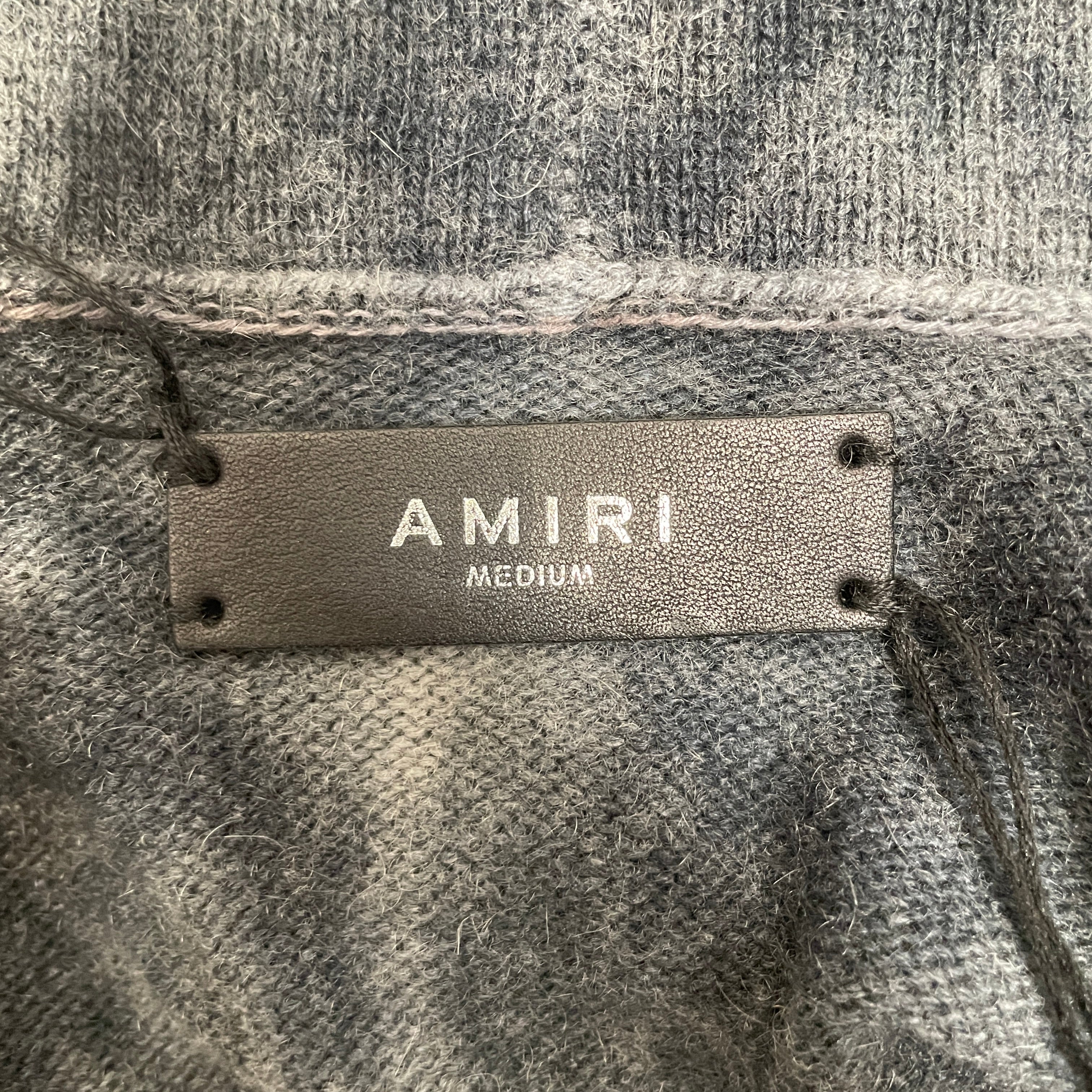AMIRI/Hoodie/M/Cashmere/BLU/BLU GRY TIE DYE HOODIE view 5