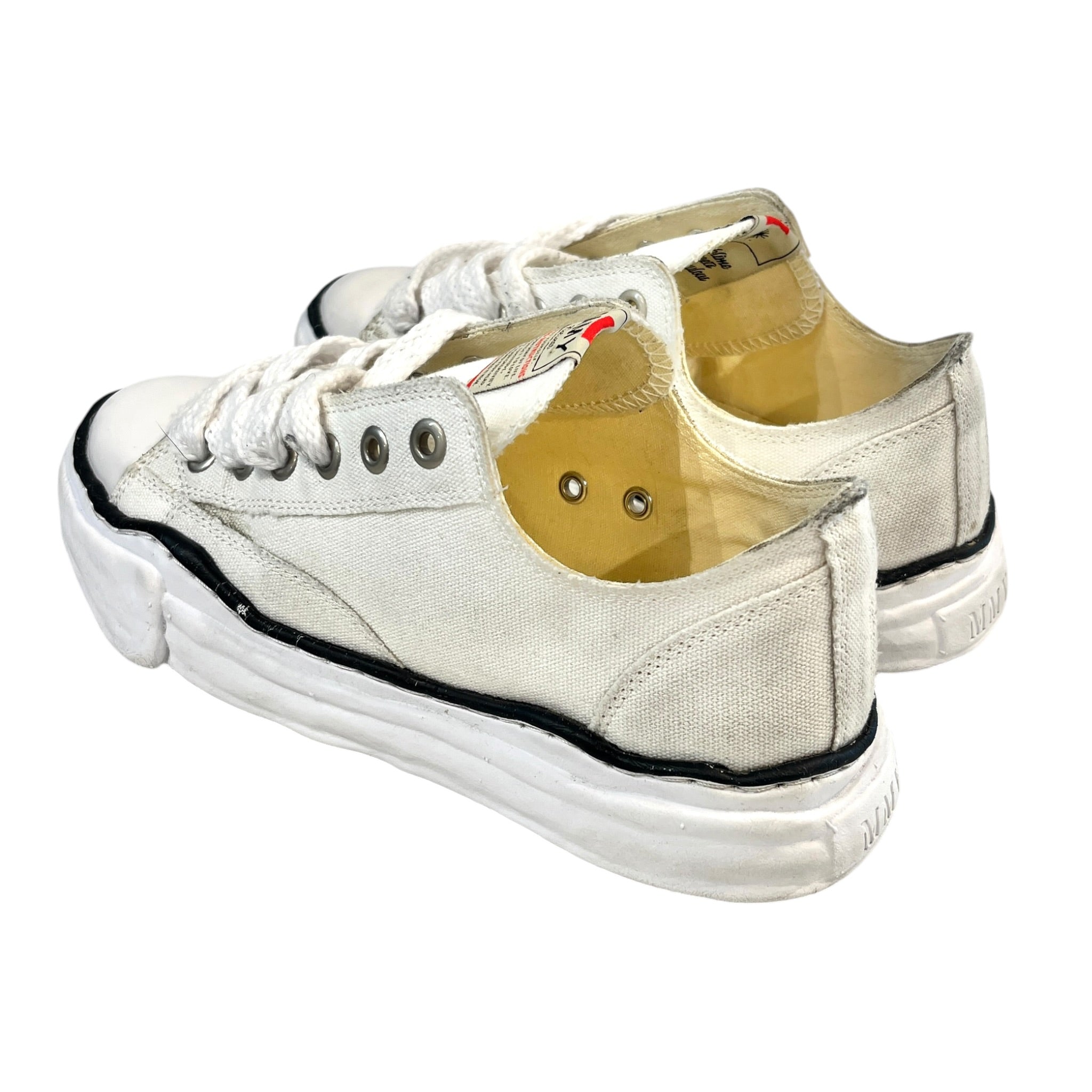 MIHARA YASUHIRO/Low-Sneakers/EU 41/Cotton/WHT/ view 2