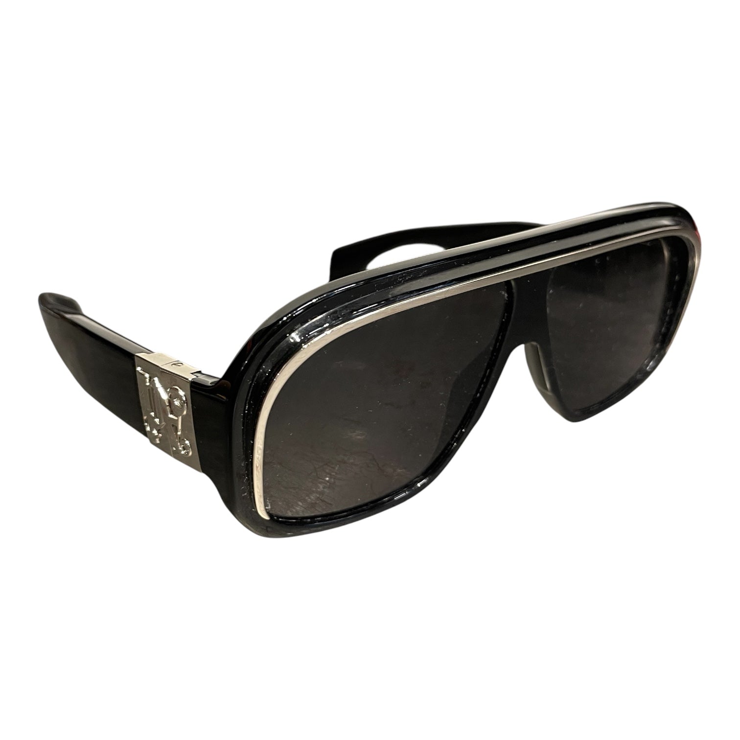 Palm Angels/Sunglasses/Plastic/BLK/M's/PALM REEDLEY PILOT SUNNIES view 1