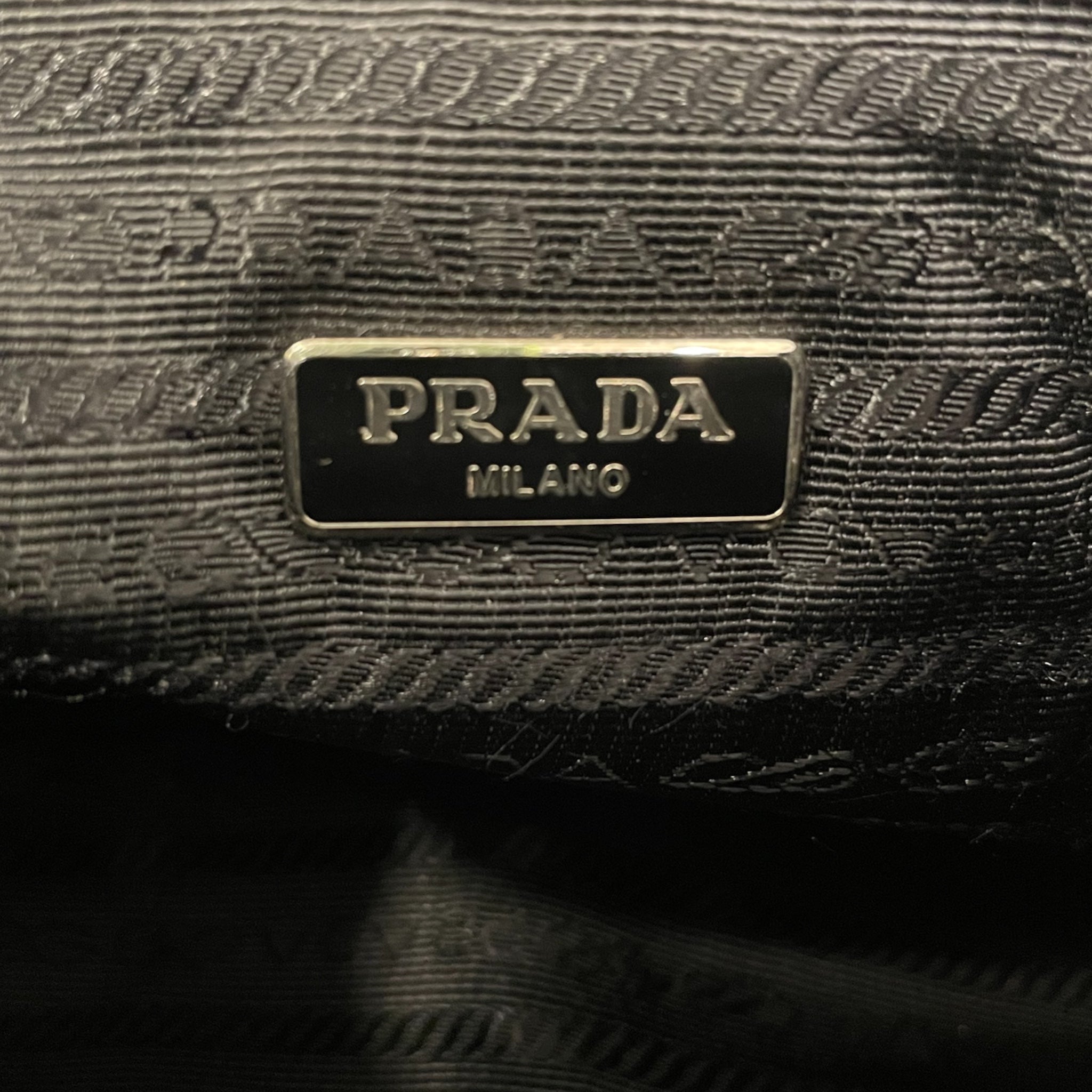 PRADA/Hand Bag/Nylon/BLK/PRADA 2000 RE-EDITION BAG view 5